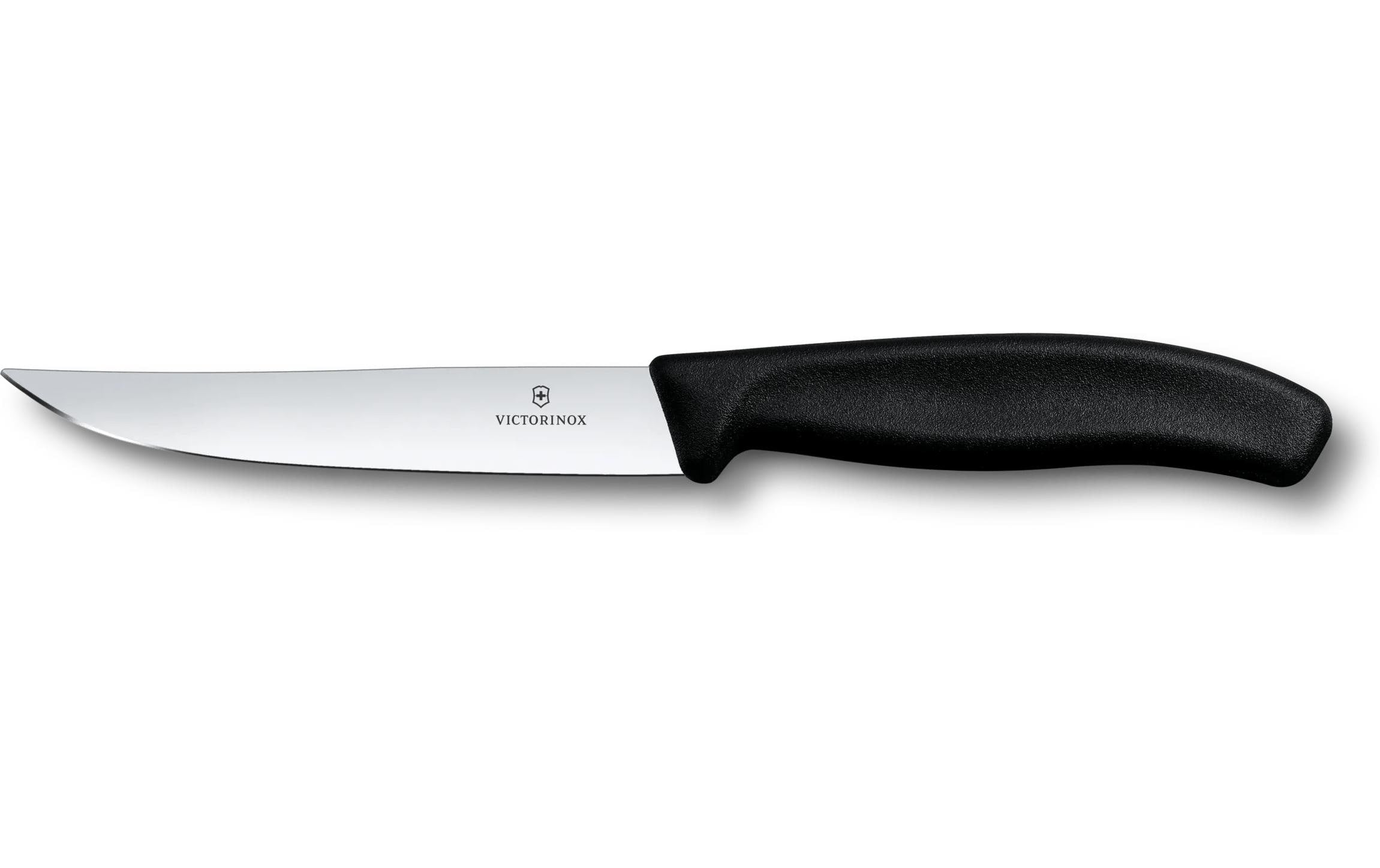 Victorinox Steakmesser Swiss Classic, 12 cm, gerade, Schwarz