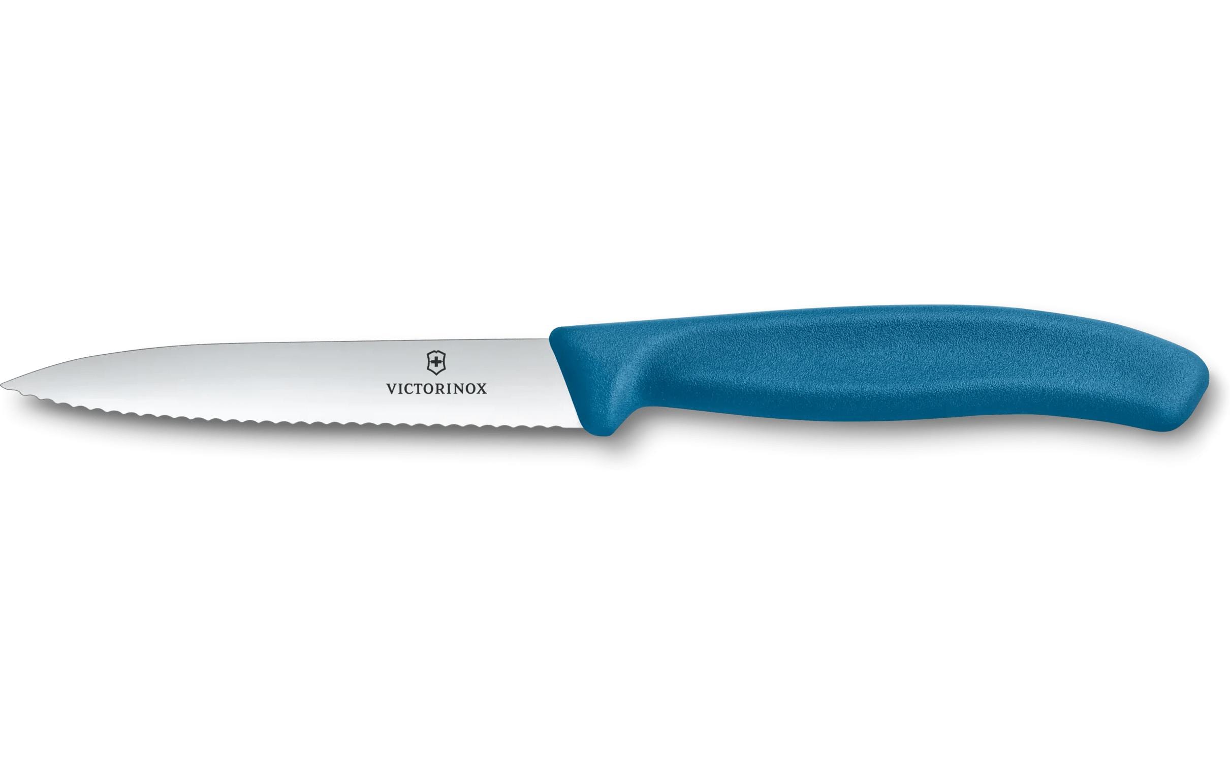 Victorinox Gemüsemesser Swiss Classic, 10 cm, Blau