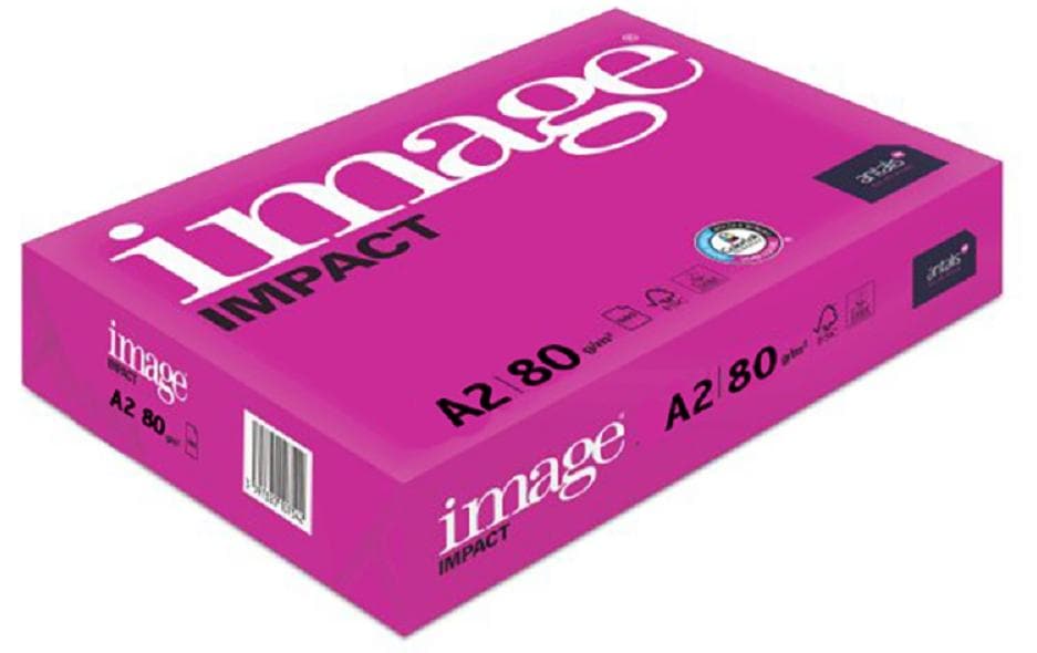 Antalis Kopierpapier Image Impact A2 Hochweiss 80 g/m², 500 Blatt