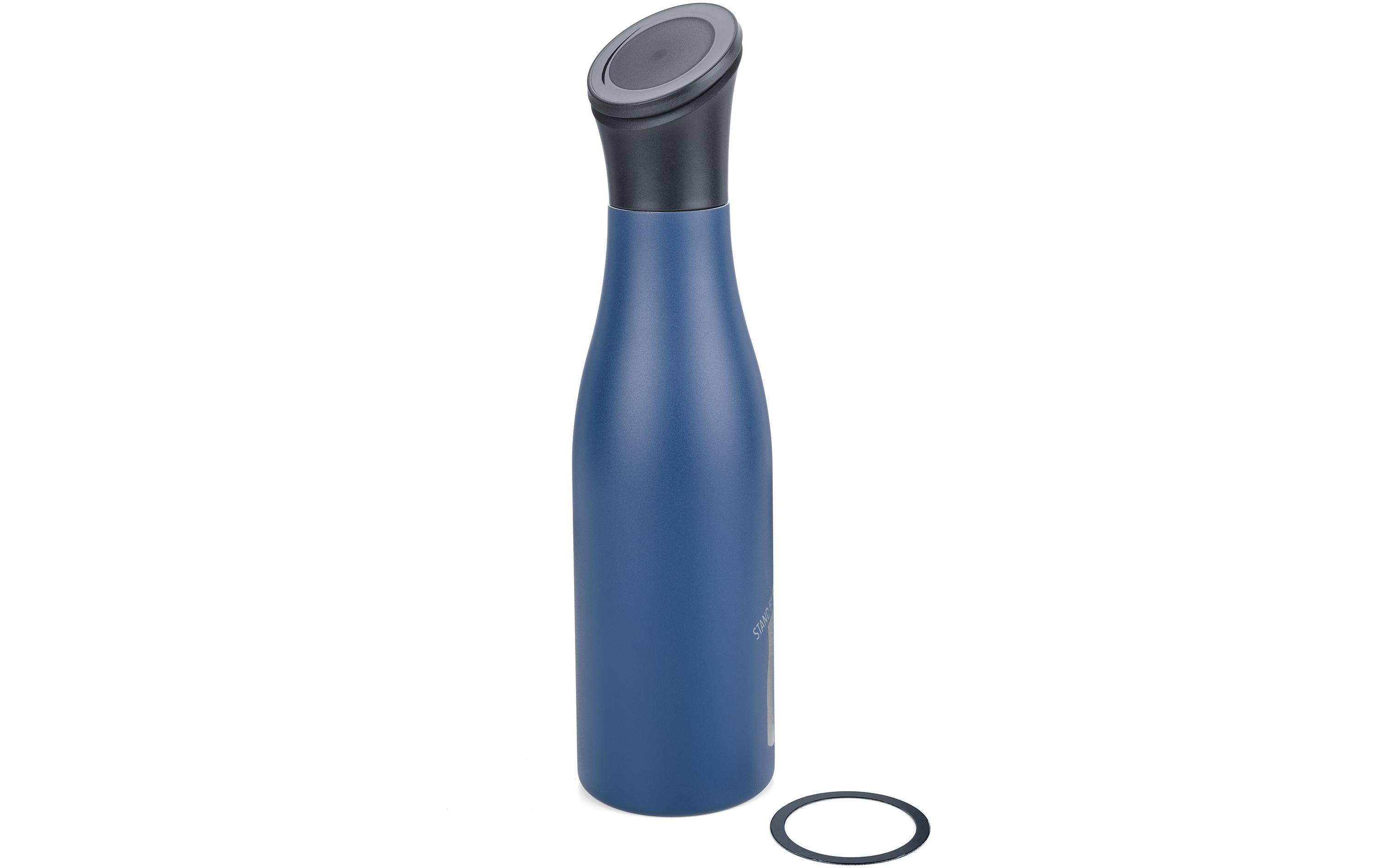 Troika Thermoflasche mit MagSafe, Blau 550 ml, Blau
