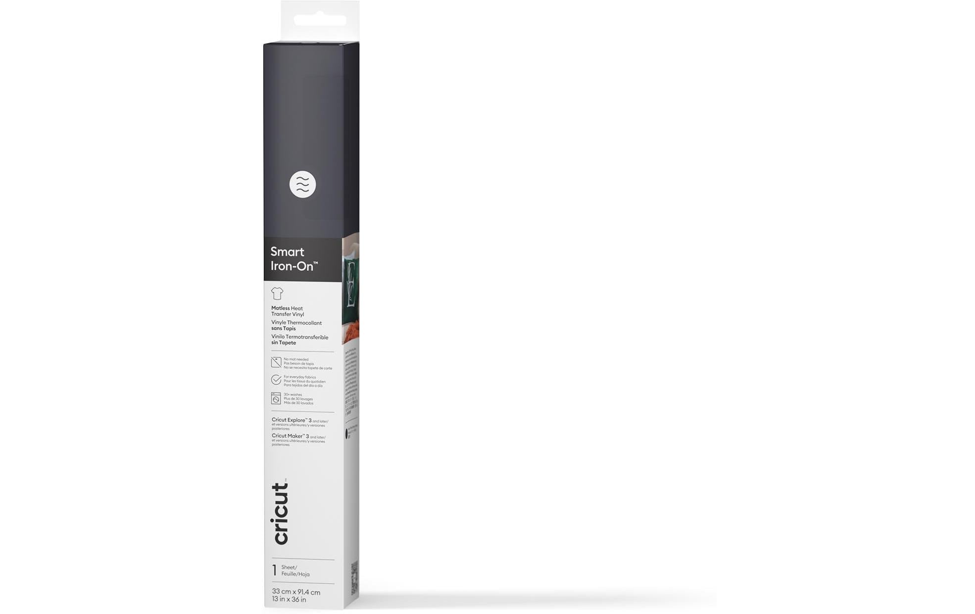 Cricut Aufbügelfolie Smart 33 x 91.4 cm, 1 Stück, Dunkelblau