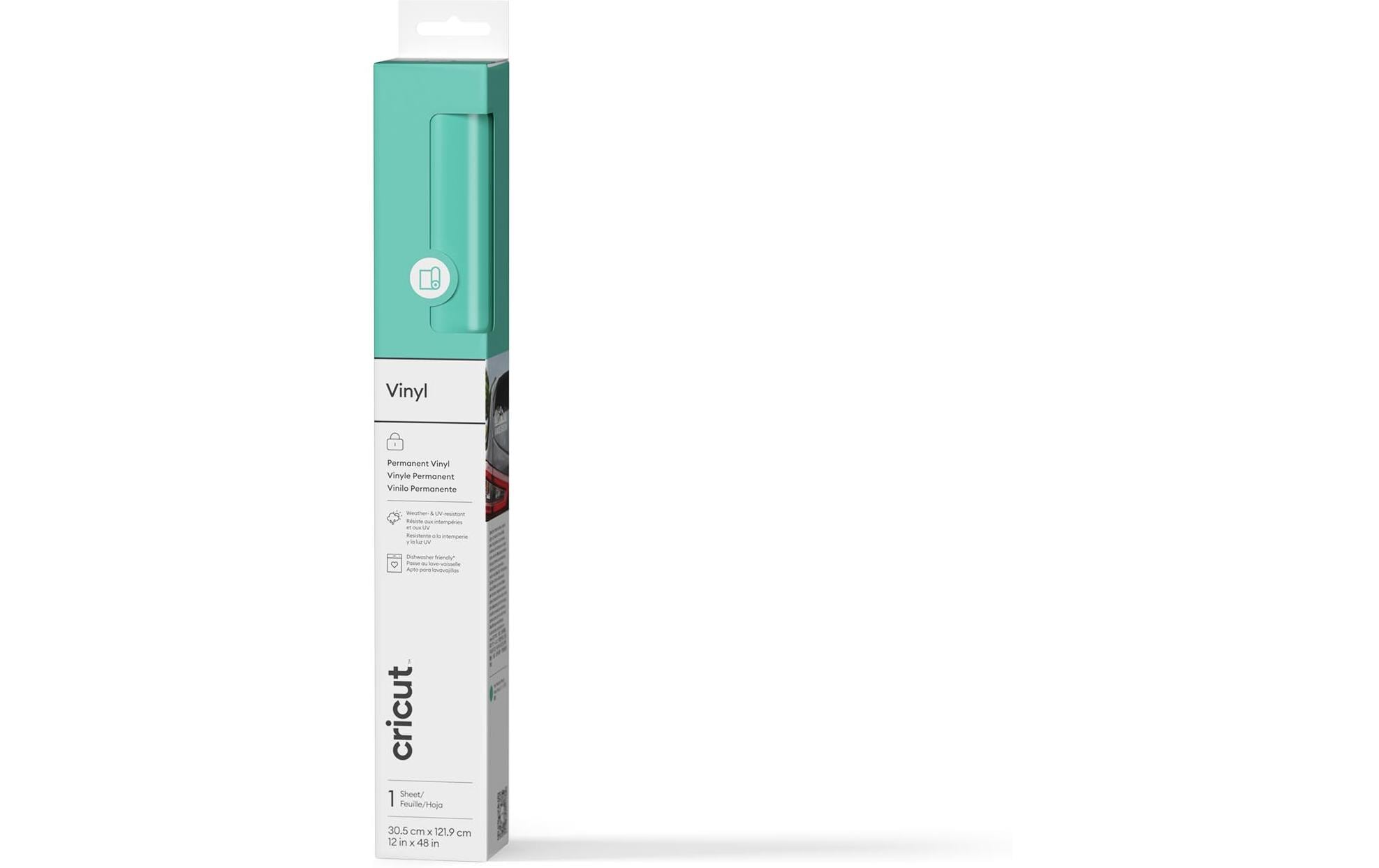 Cricut Vinylfolie Permanent 30.5 x 122 cm, 1 Stück, Mint