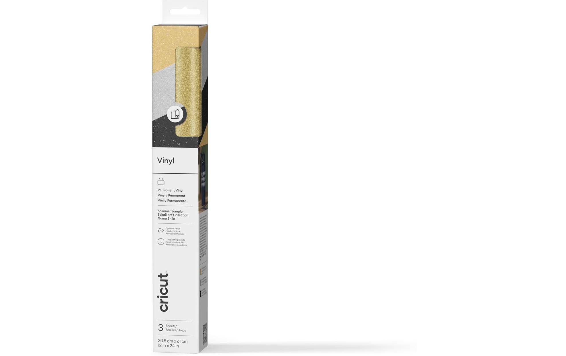 Cricut Vinylfolie Permanent Musterpack Glanz 30.5 x 61 cm