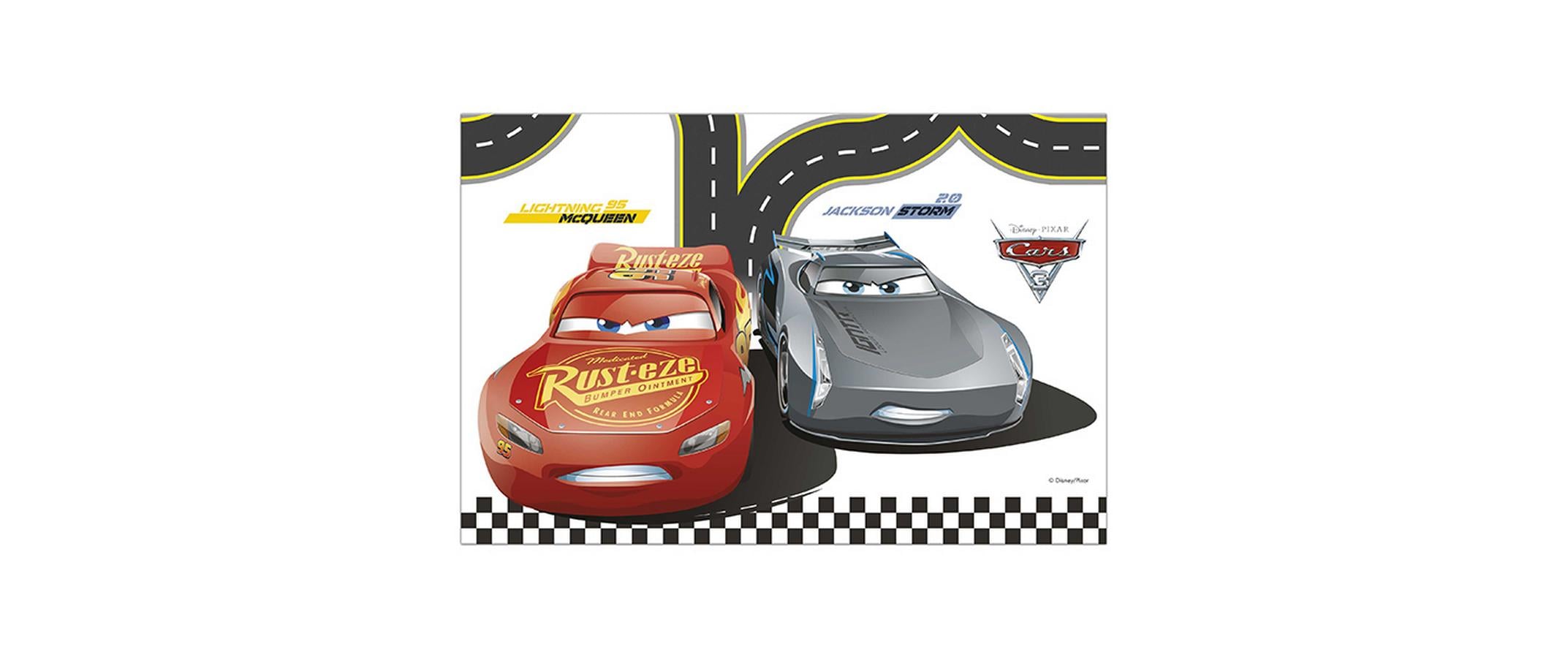 Amscan Tischdecke Cars 120 x 180 cm