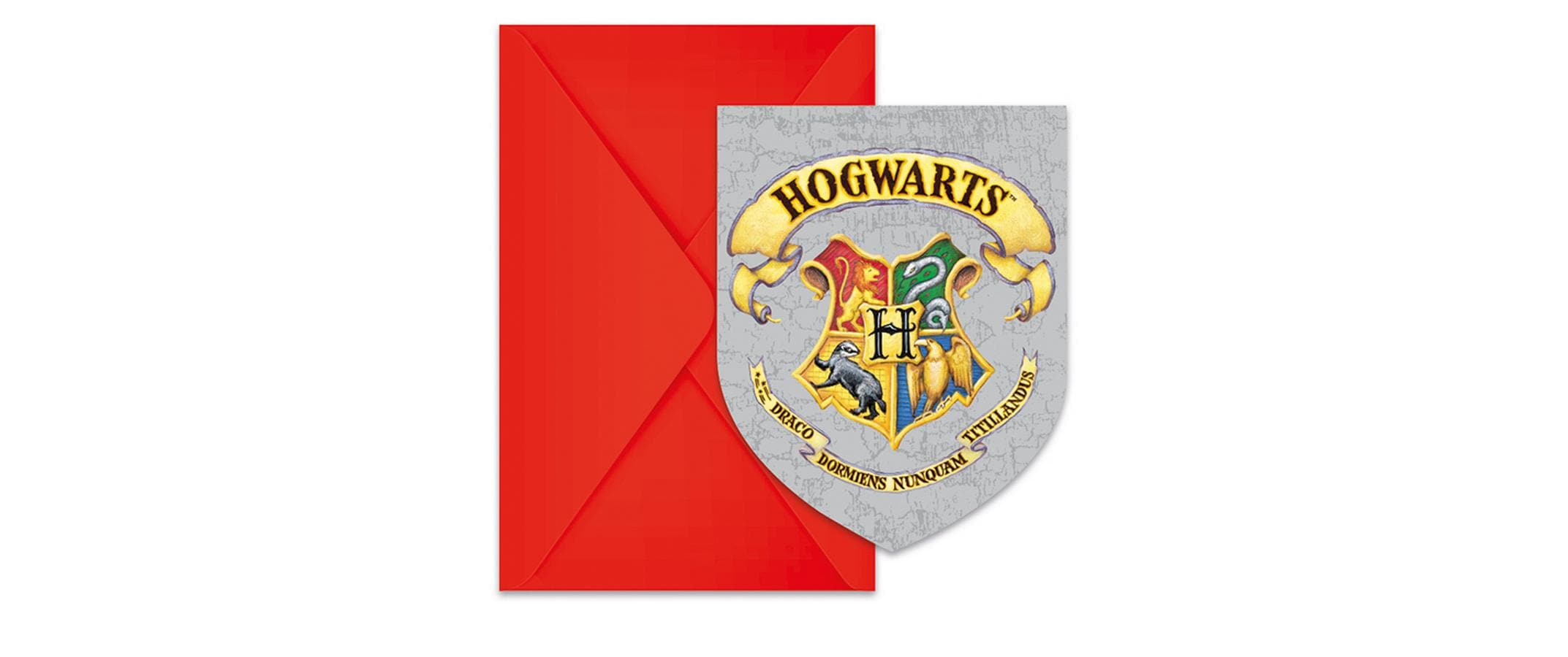 Amscan Geburtstagskarte Harry Potter 6 Stück