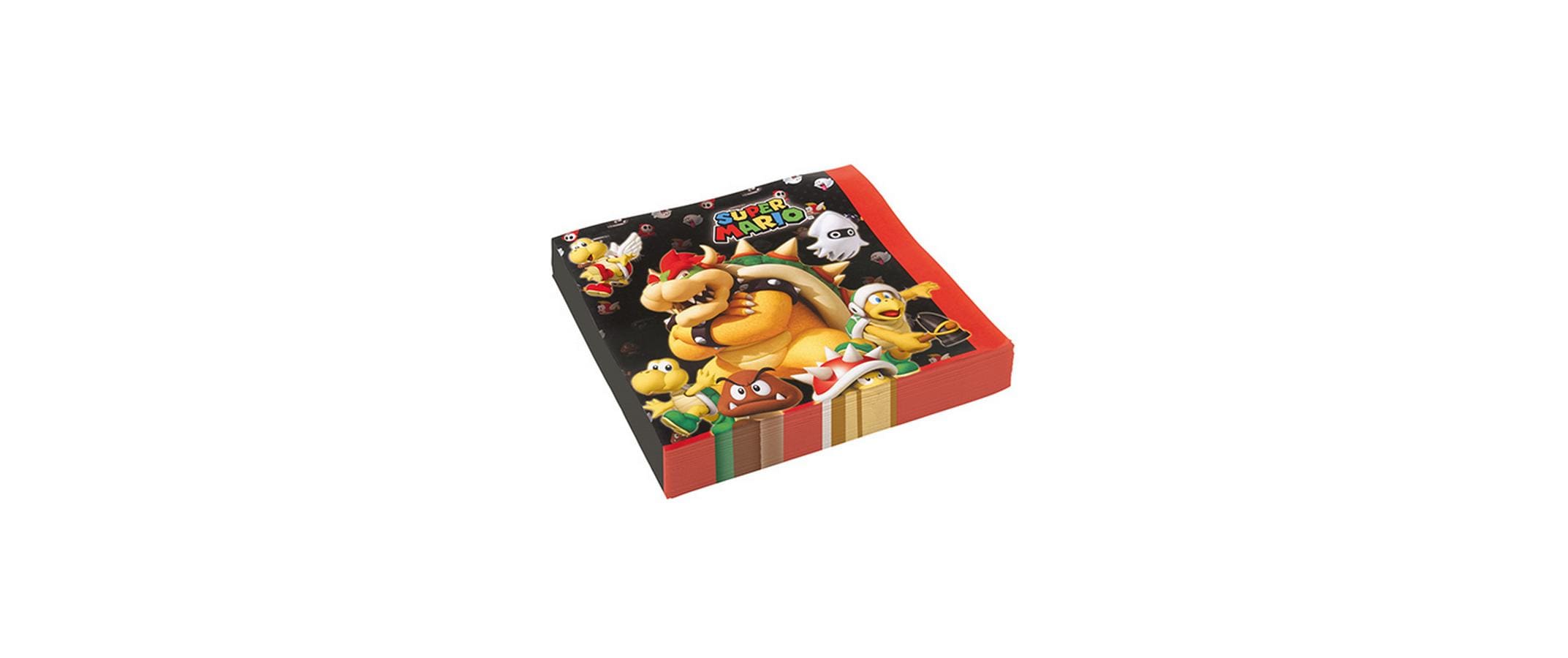 Amscan Papierservietten Super Mario 20 Stück