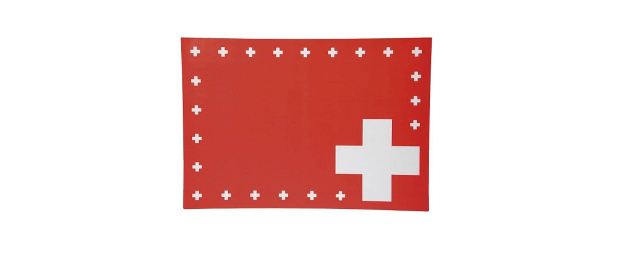 Haushaltsware Tischset Schweizerkreuz Schweizerkreuz, 8 Stück