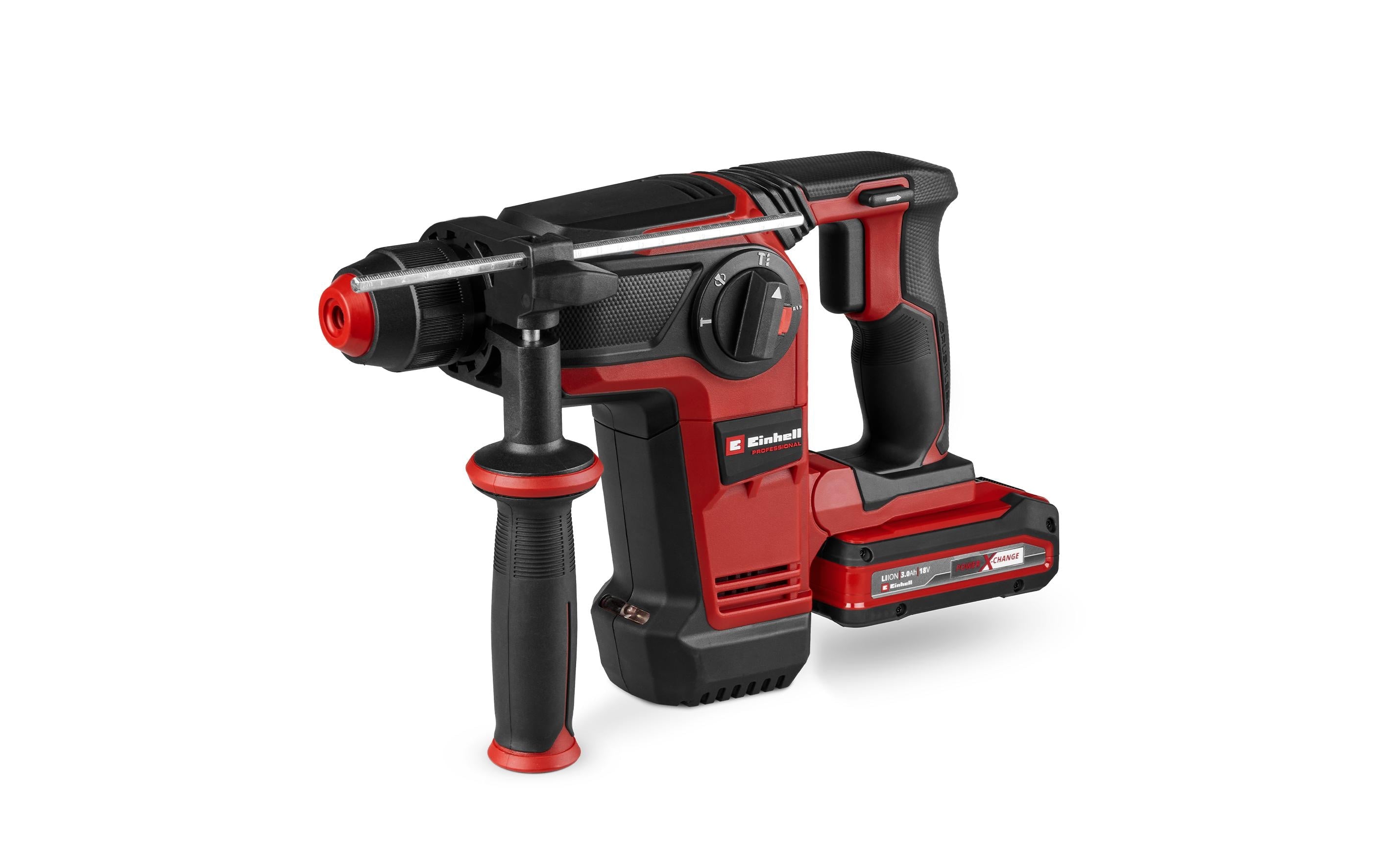 Einhell Schnurloser Bohrhammer TP-HD 18/28 Li BL+4 (1x3.0Ah+)