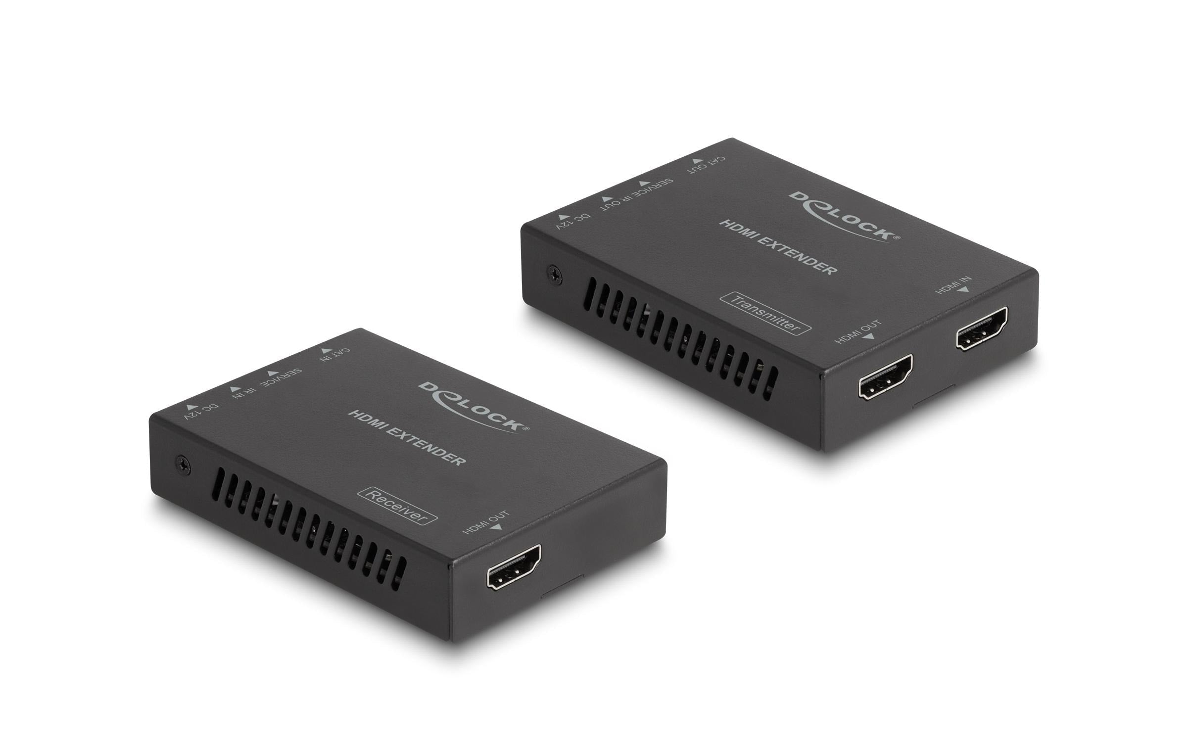 Delock Extender Set über Cat.6 Kabel 4K 60 Hz 50 m