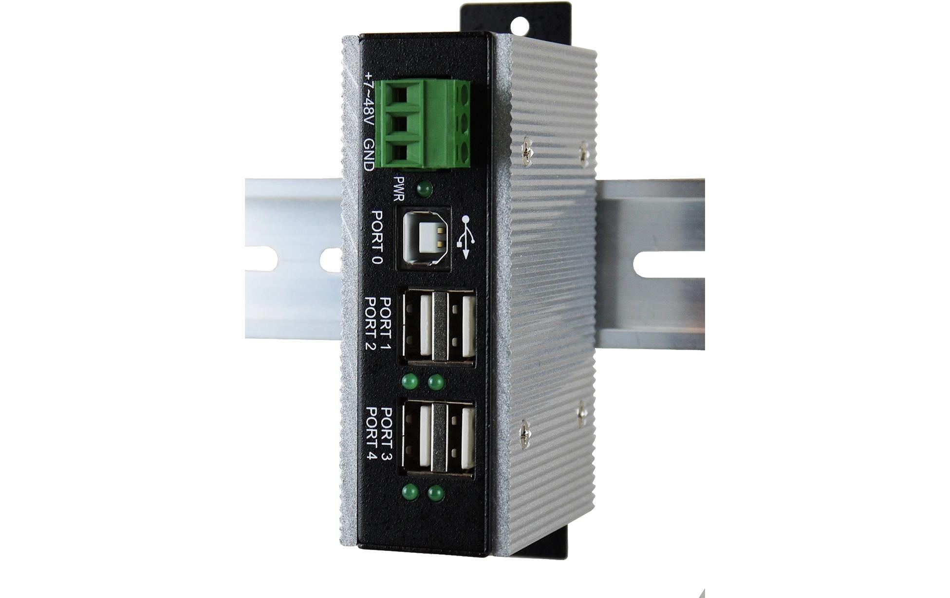 Exsys USB-Hub EX-1163HMS-WT