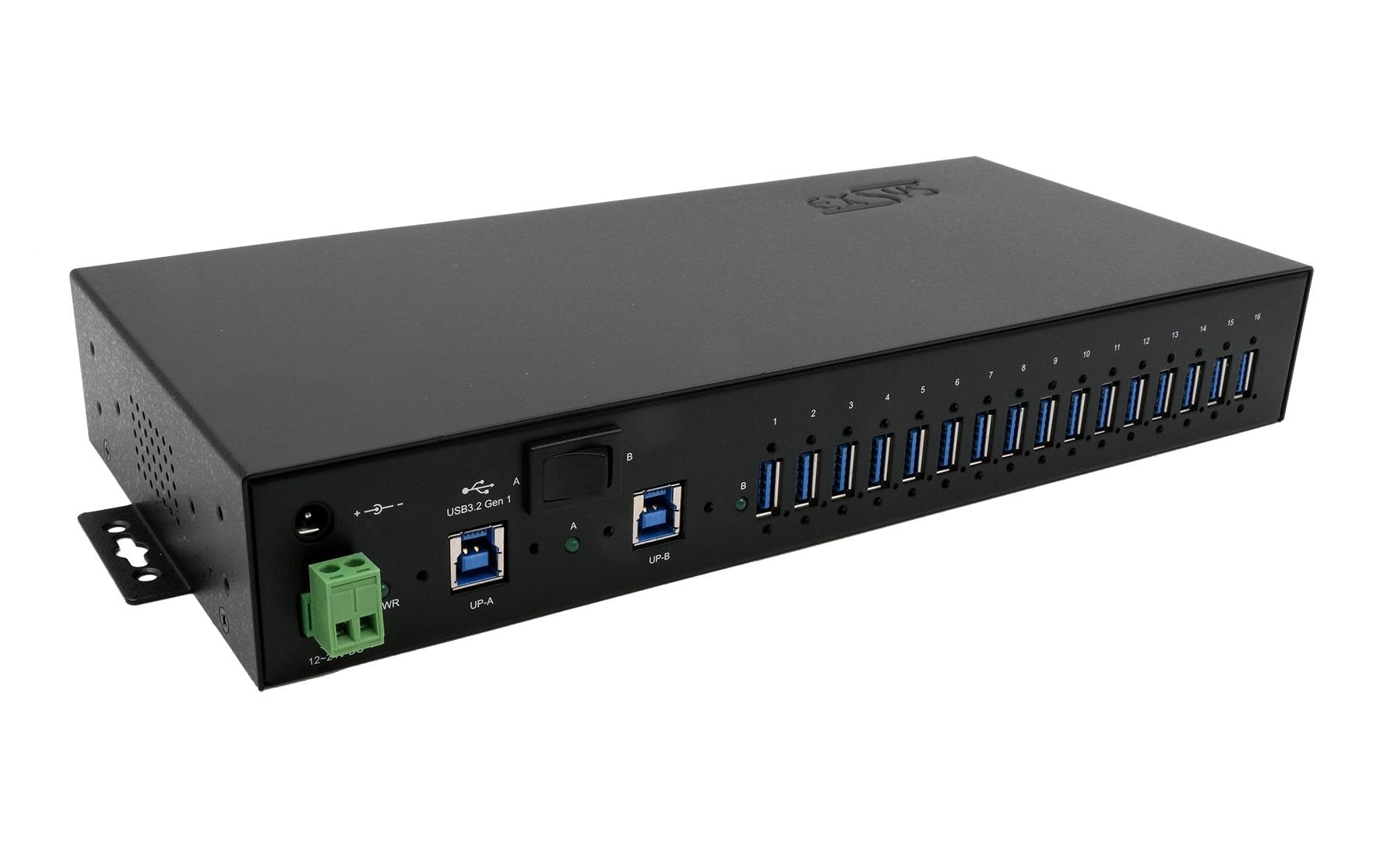 Exsys USB-Hub EX-1116HMVS-PWR