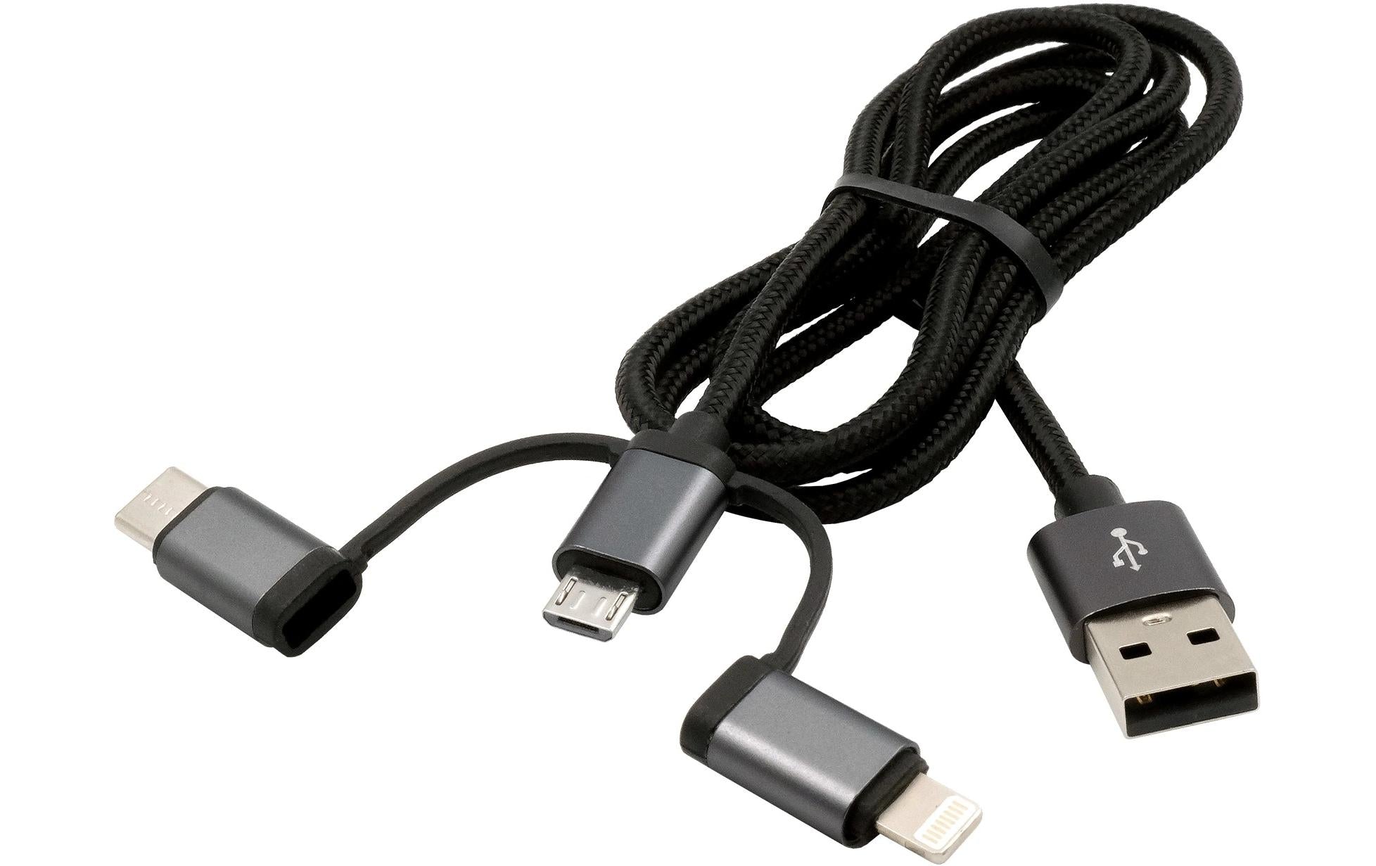 Exsys USB-Ladekabel EX-K1403-2 USB A - USB C 1 m