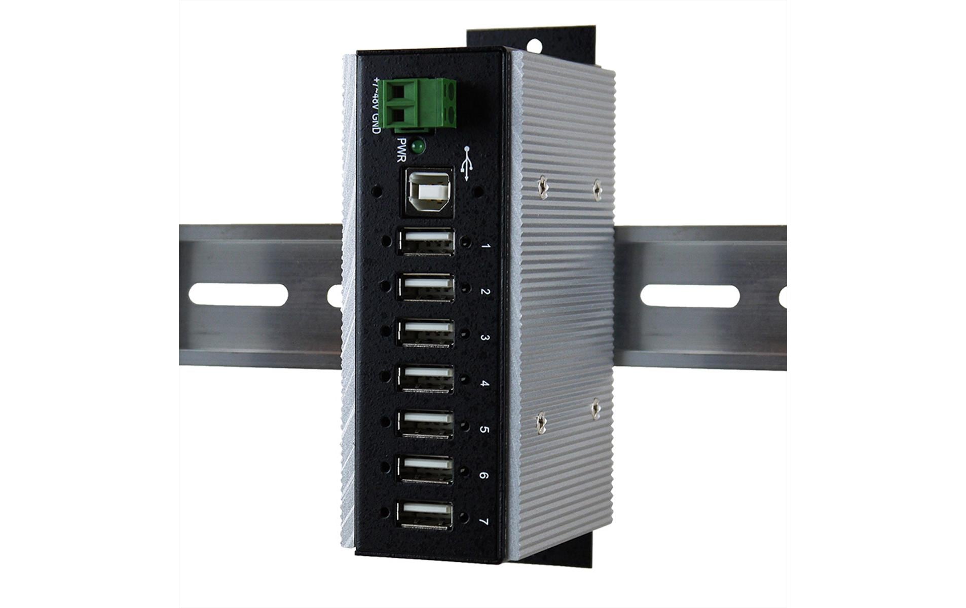 Exsys USB-Hub EX-1177HMVS-WT