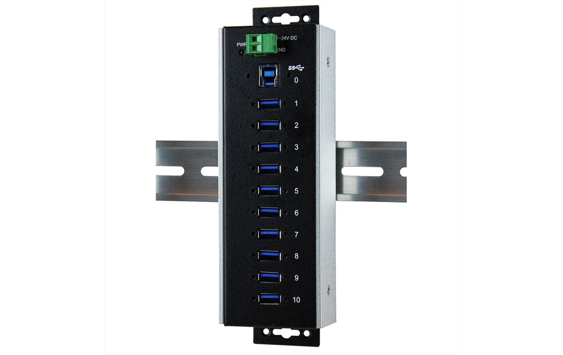 Exsys USB-Hub EX-1110HMVS-WT