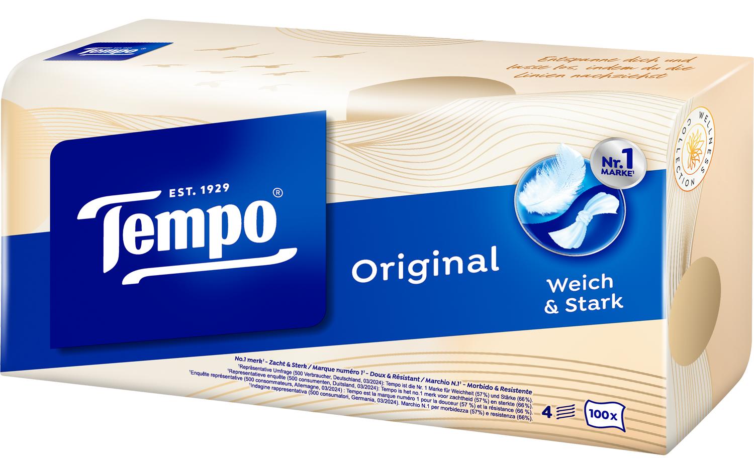 Tempo Taschentücher Original Box 100 Stück