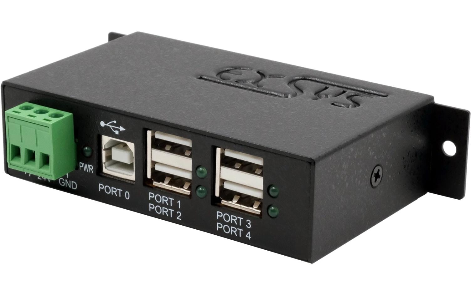 Exsys USB-Hub Managed USB 2.0 Hub 4-Port