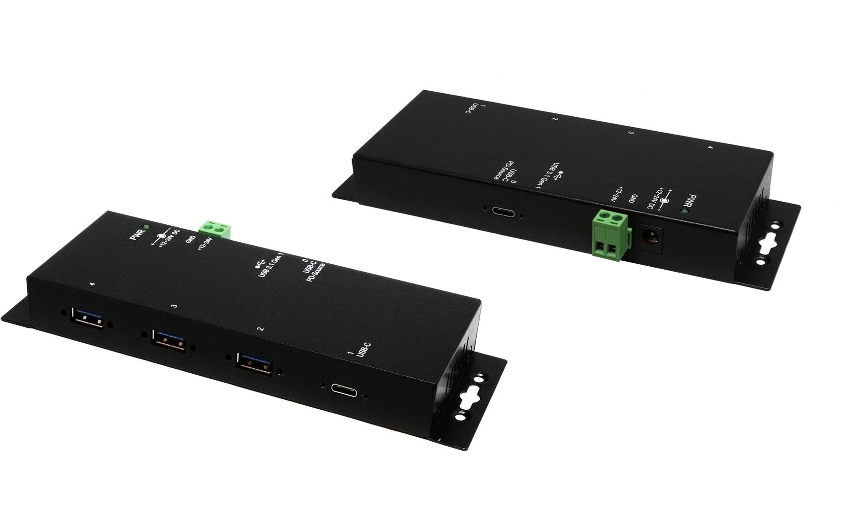 Exsys USB-Hub EX-1191HMVS-PD