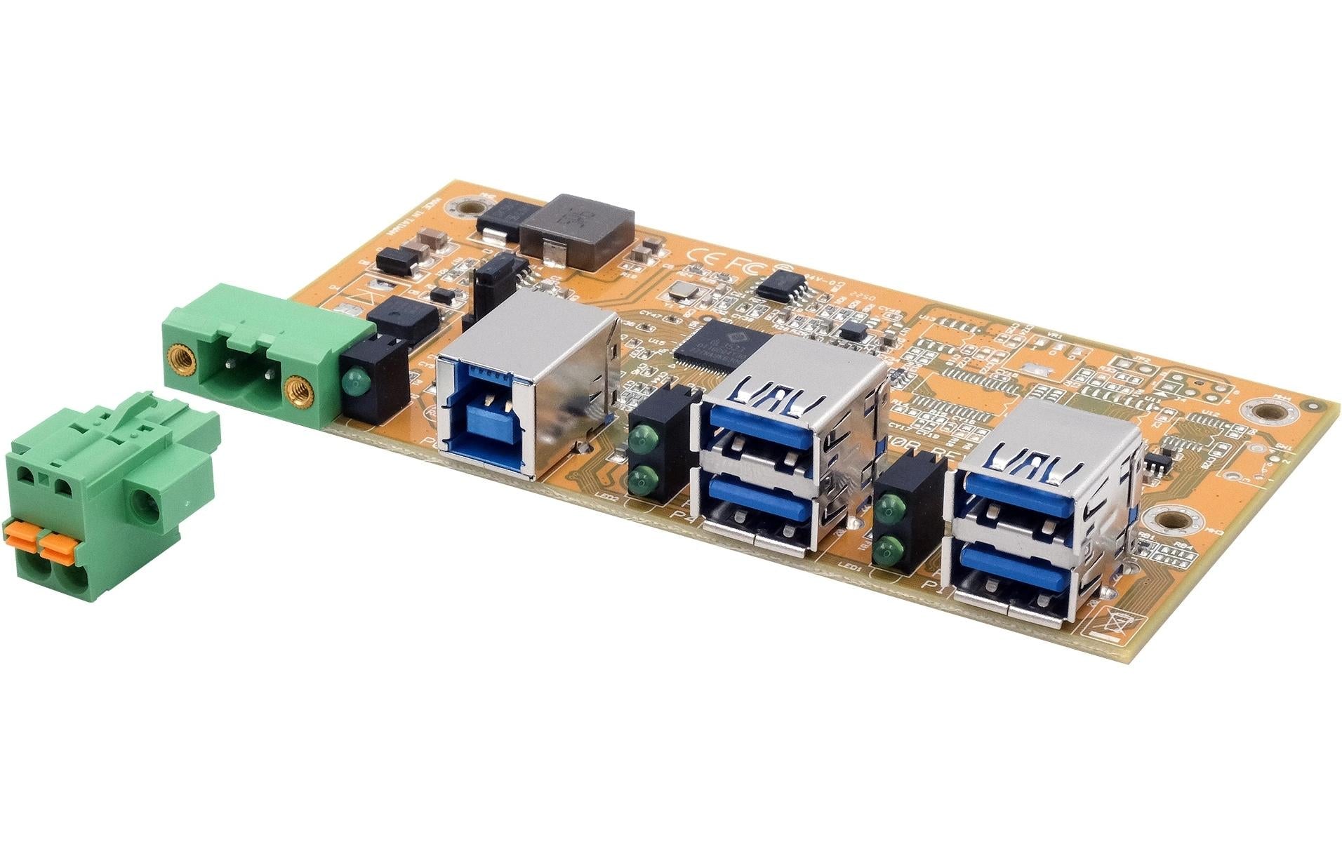 Exsys USB-Hub EX-1185HMVS-2-PL