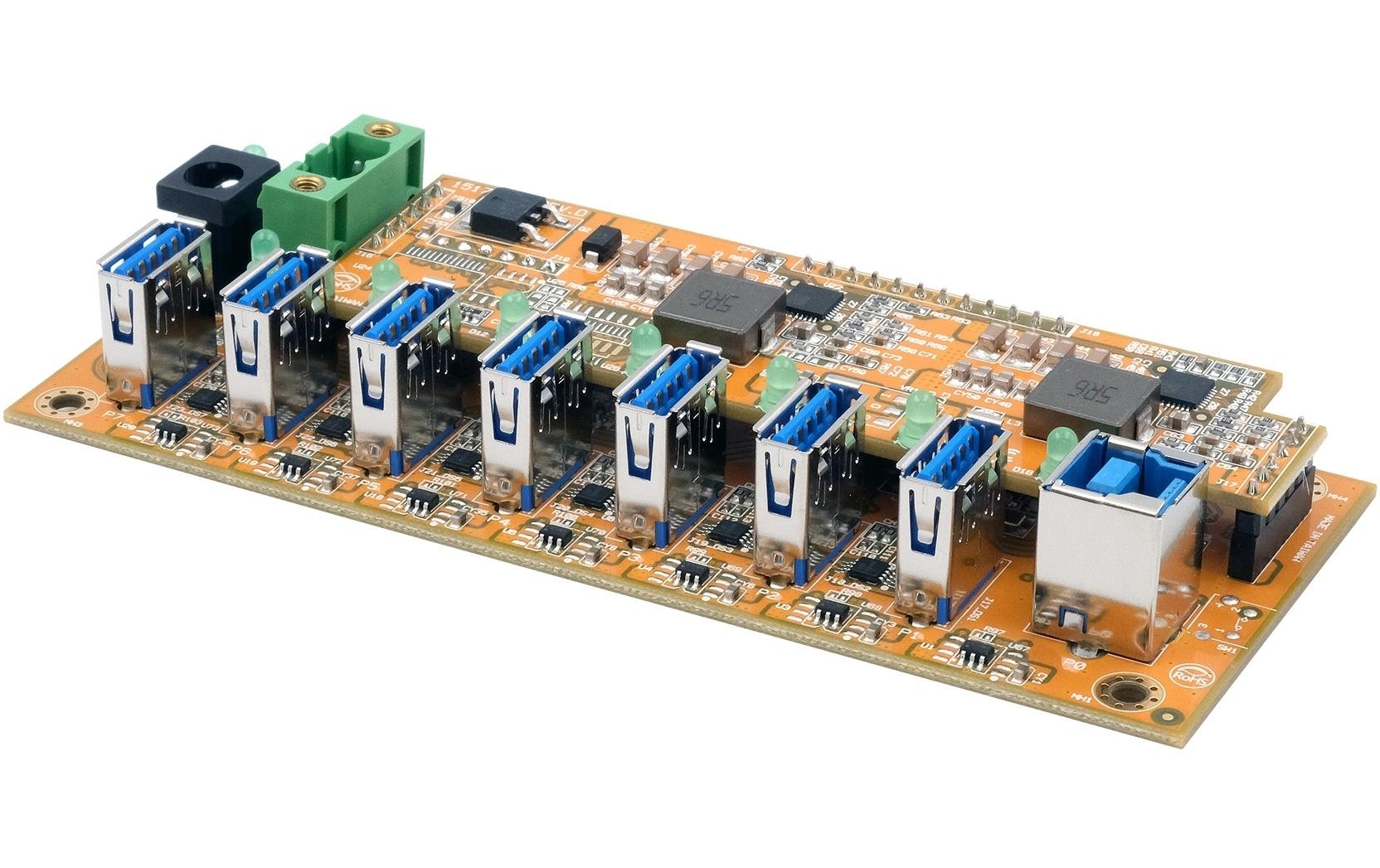 Exsys USB-Hub EX-1187HMVS-2-PL