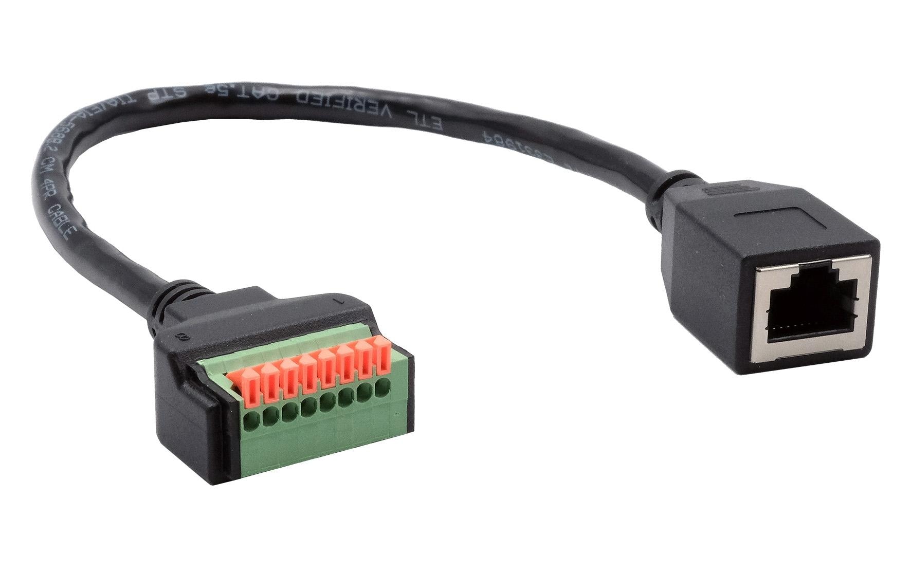 Exsys Terminalblock EX-49120 Buchse zu zu 8-pin 30 cm