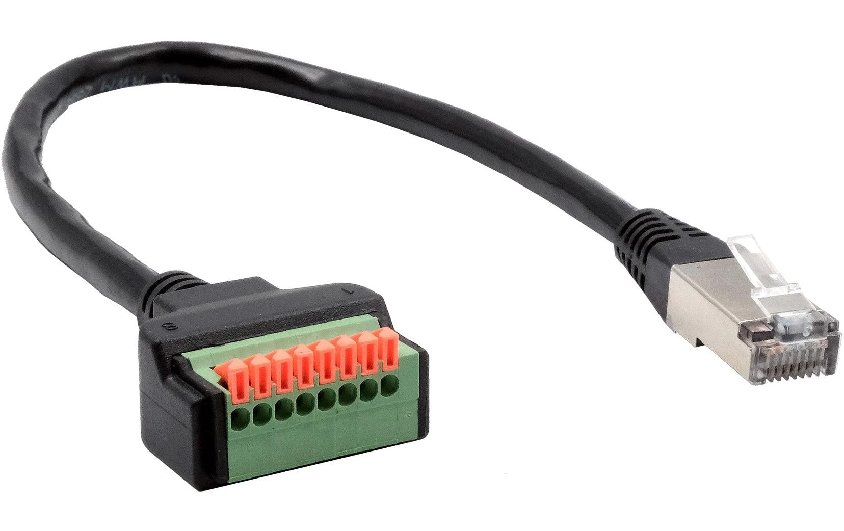 Exsys Terminalblock EX-49121 Stecker zu zu 8-pin 30 cm