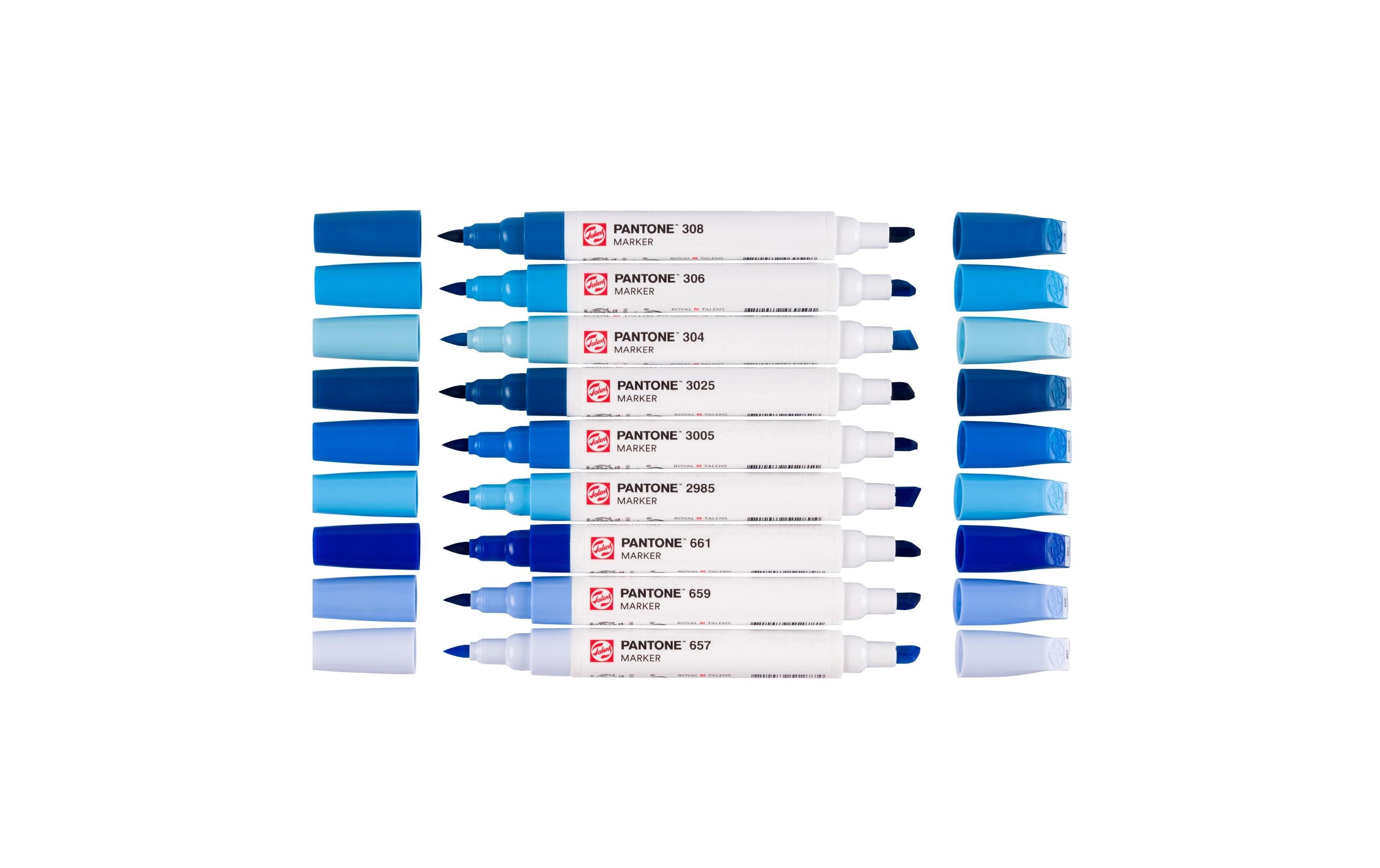 Talens Pantone Marker Set 9x Blau