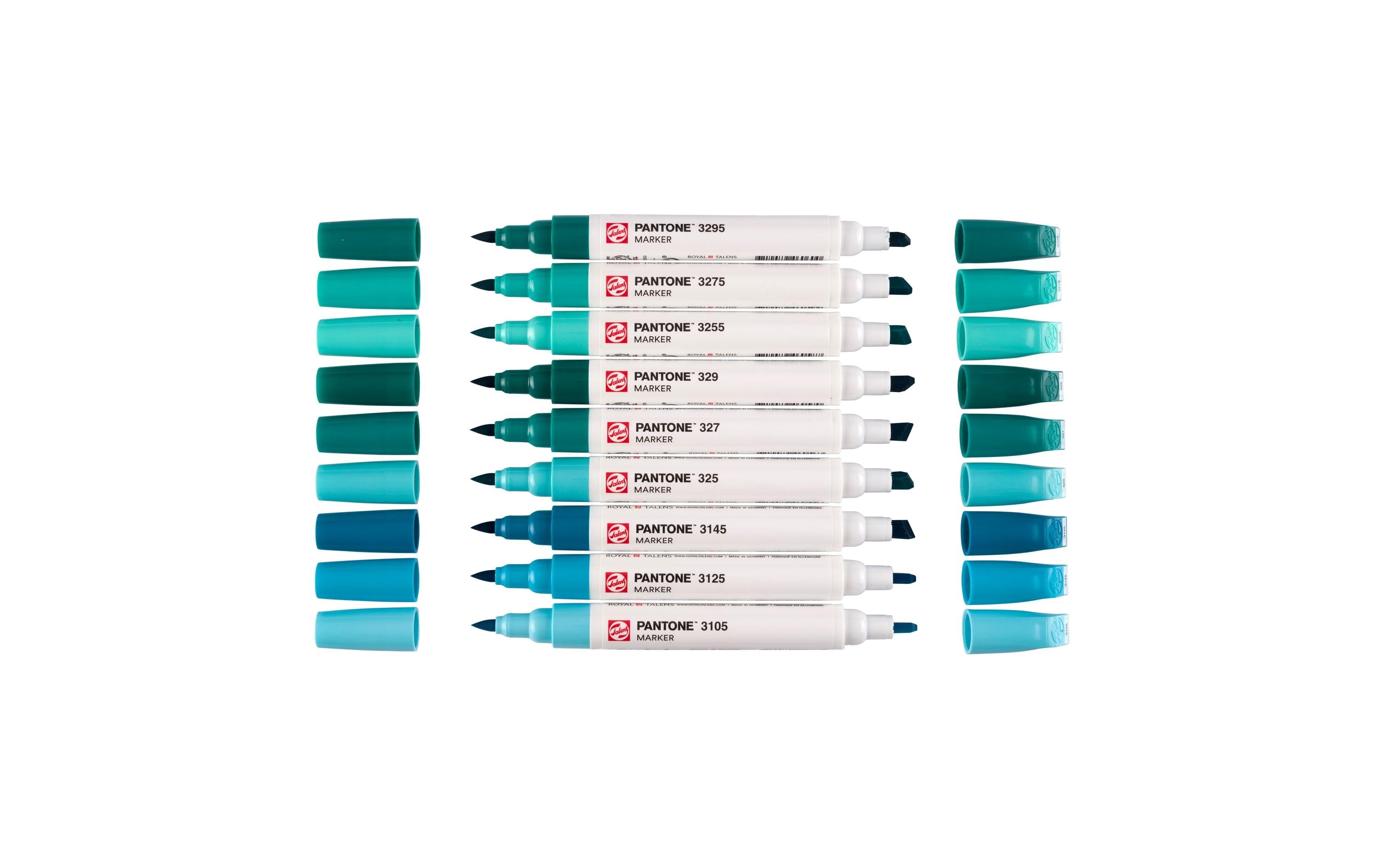 Talens Pantone Marker 9x Set Blue/Green