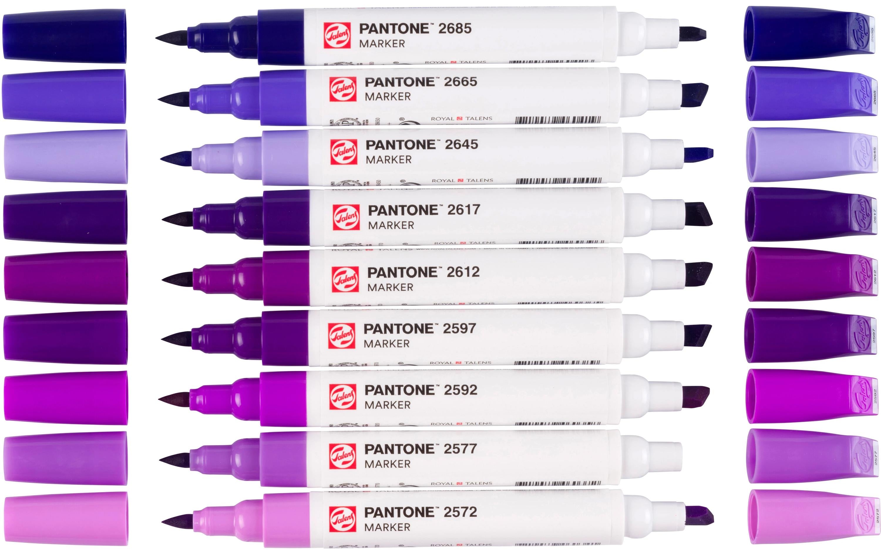 Talens Pantone Marker Set 9x Violett