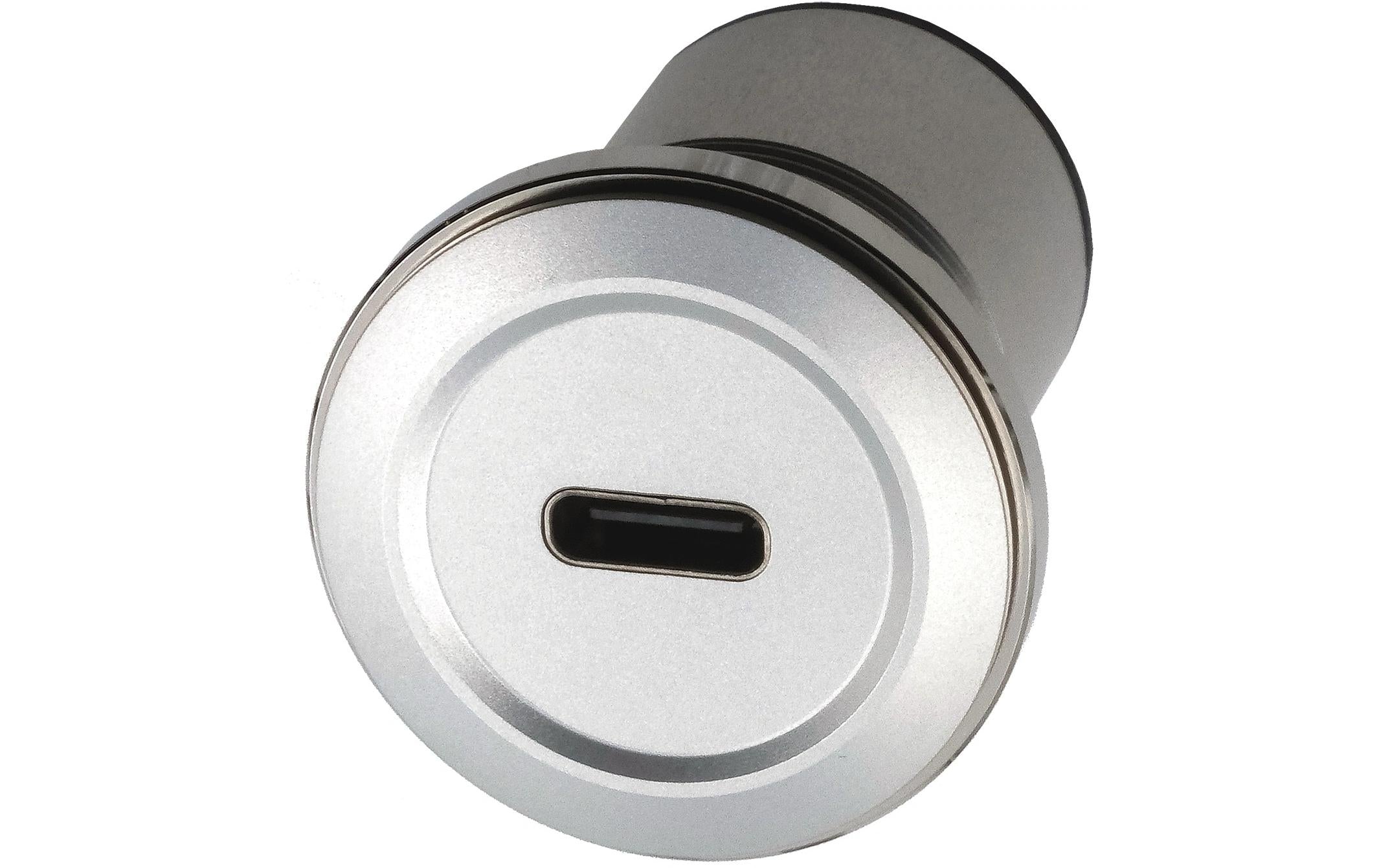 Exsys USB 2.0 Adapter Metall USB-C Buchse - USB-A Buchse