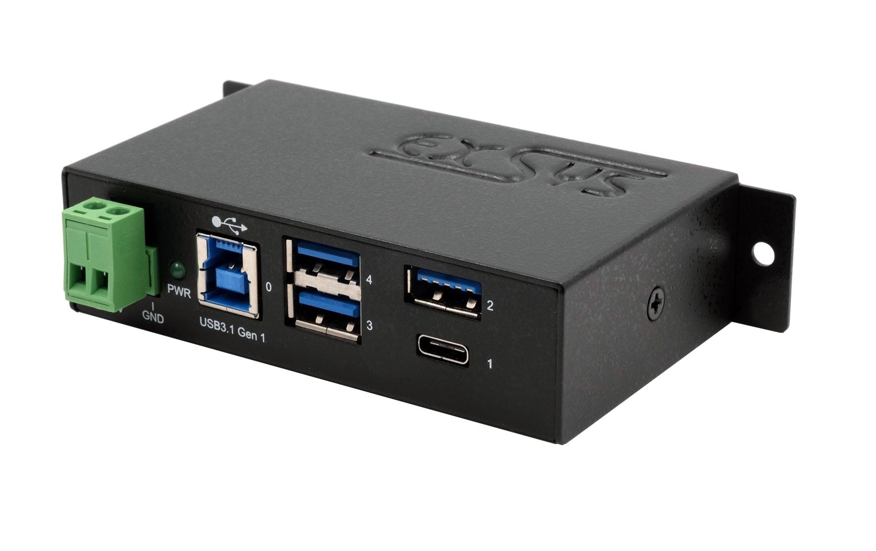Exsys USB-Hub EX-1194HMS 1x USB-C und 3x UAB-A Ports