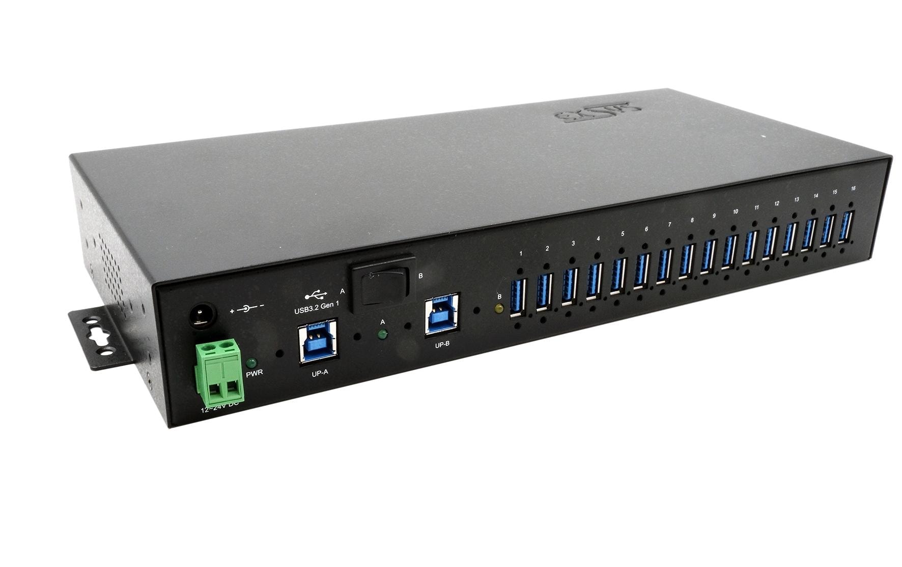 Exsys USB-Hub EX-1526HMVS 16x USB 3.2 Gen 1 (Managed)