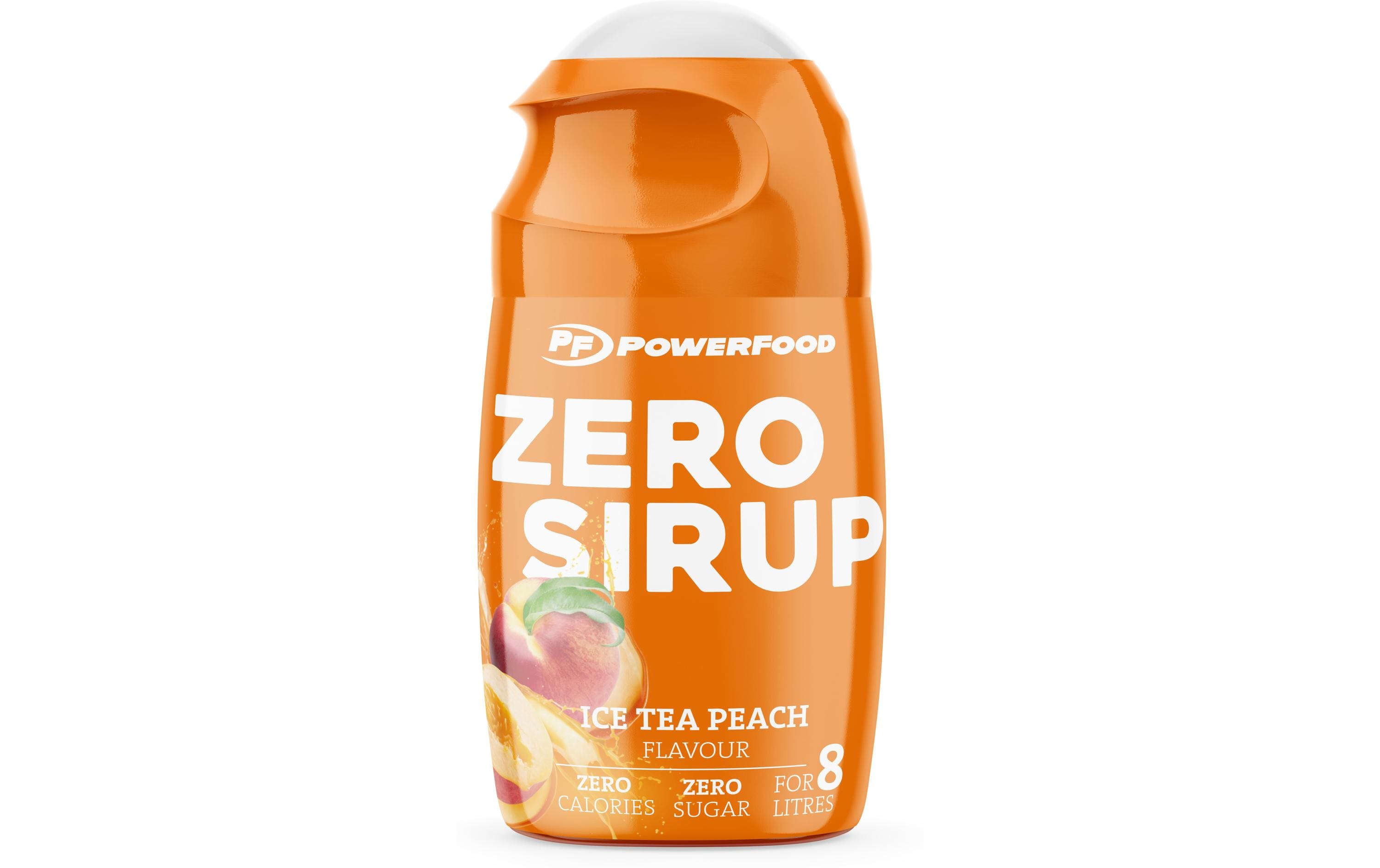 PowerFood One Zero Sirup 65 ml, Ice Tea Peach