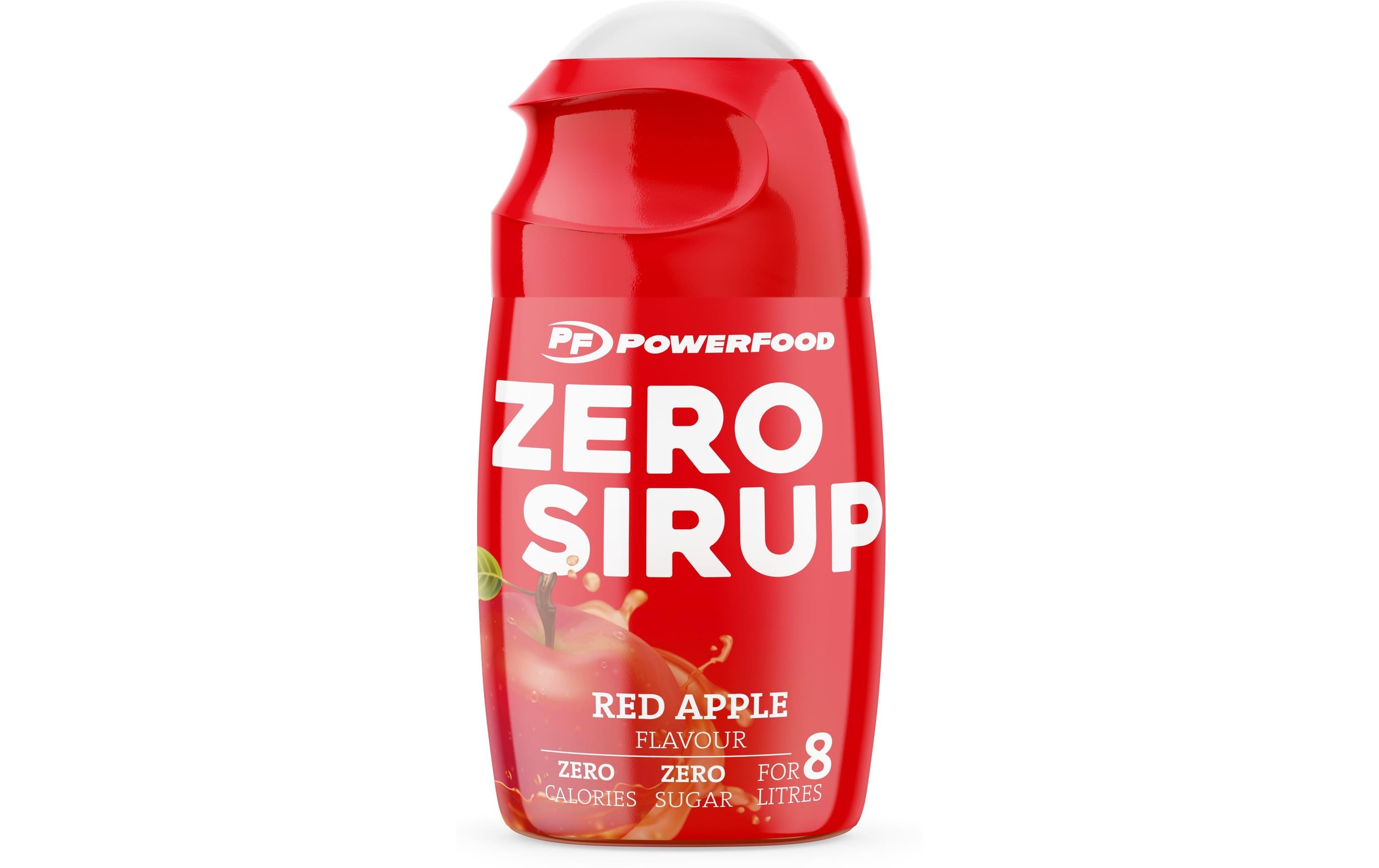 PowerFood One Zero Sirup 65 ml, Red Apple