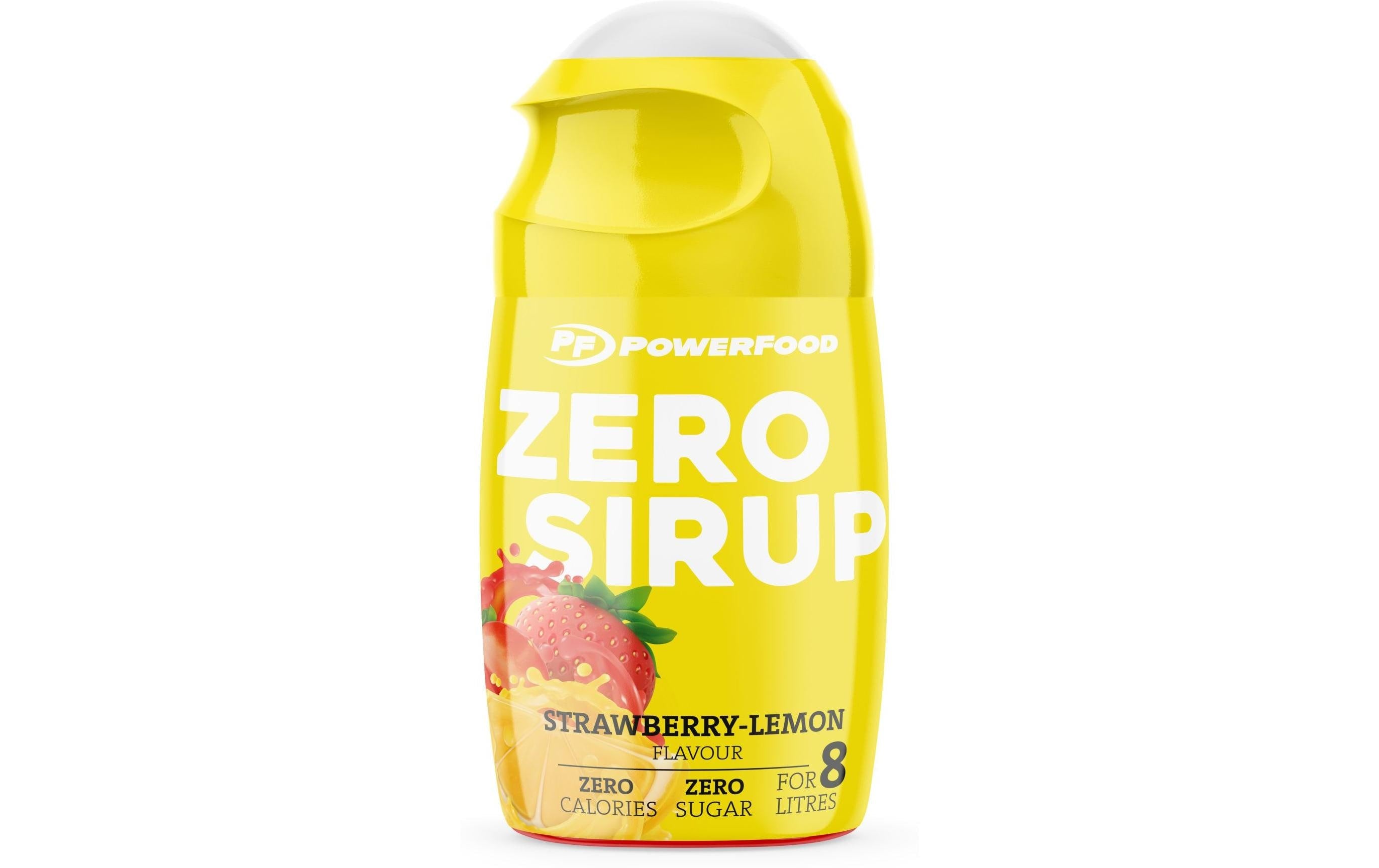PowerFood One Zero Sirup 65 ml, Strawberry-Lemon
