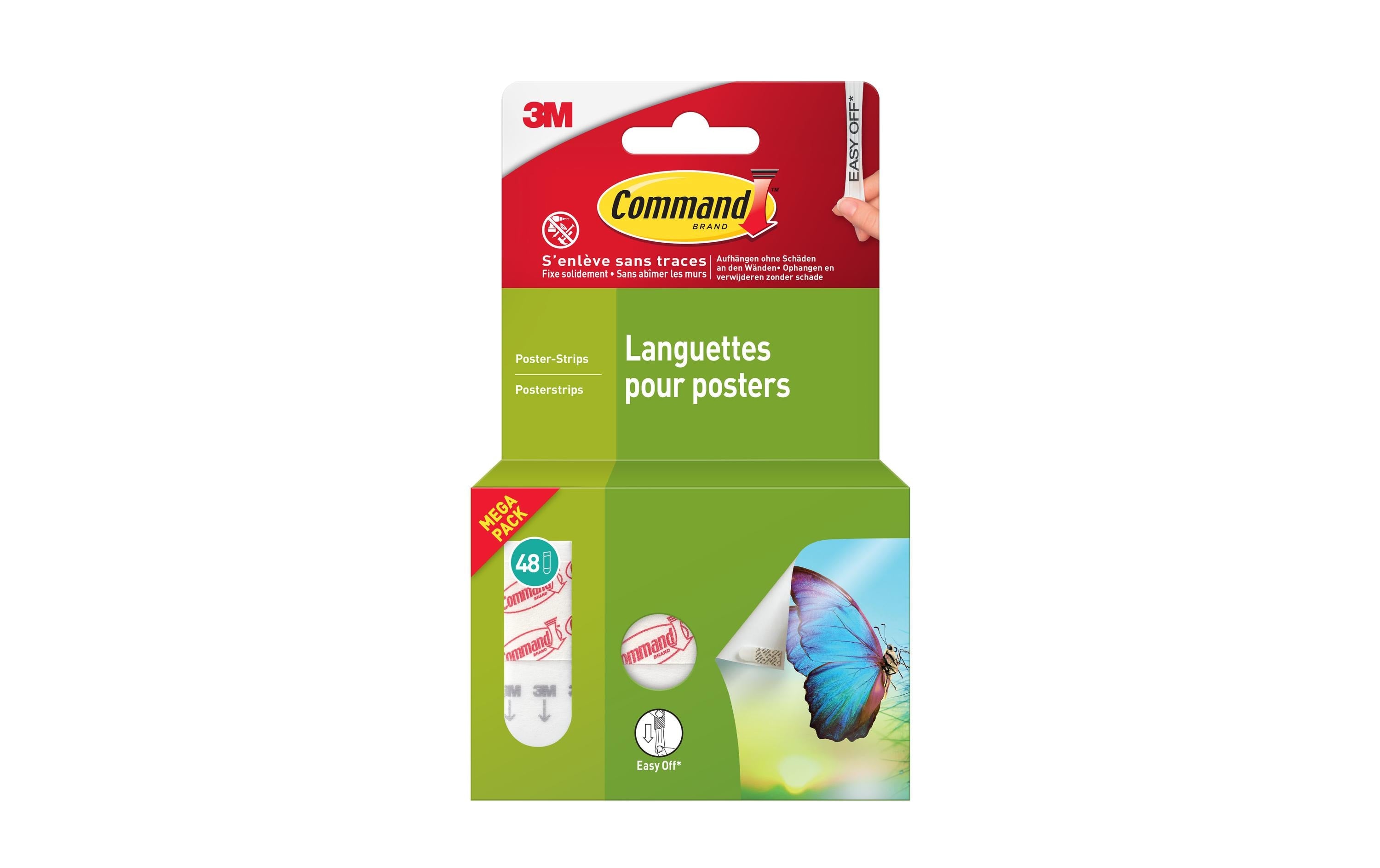 Command Klebestrip Megapack 4.4 kg, Weiss