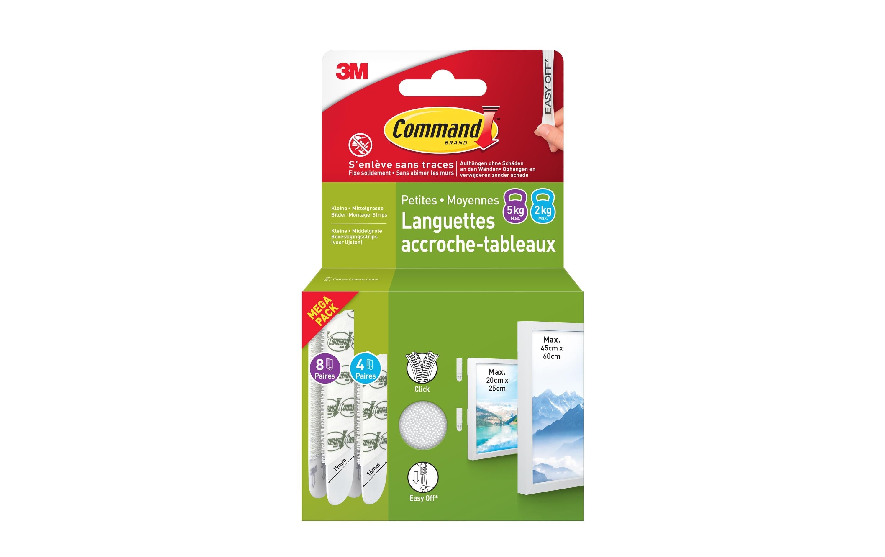 Command Klebestrip, Vorteilspack 5 kg, Weiss