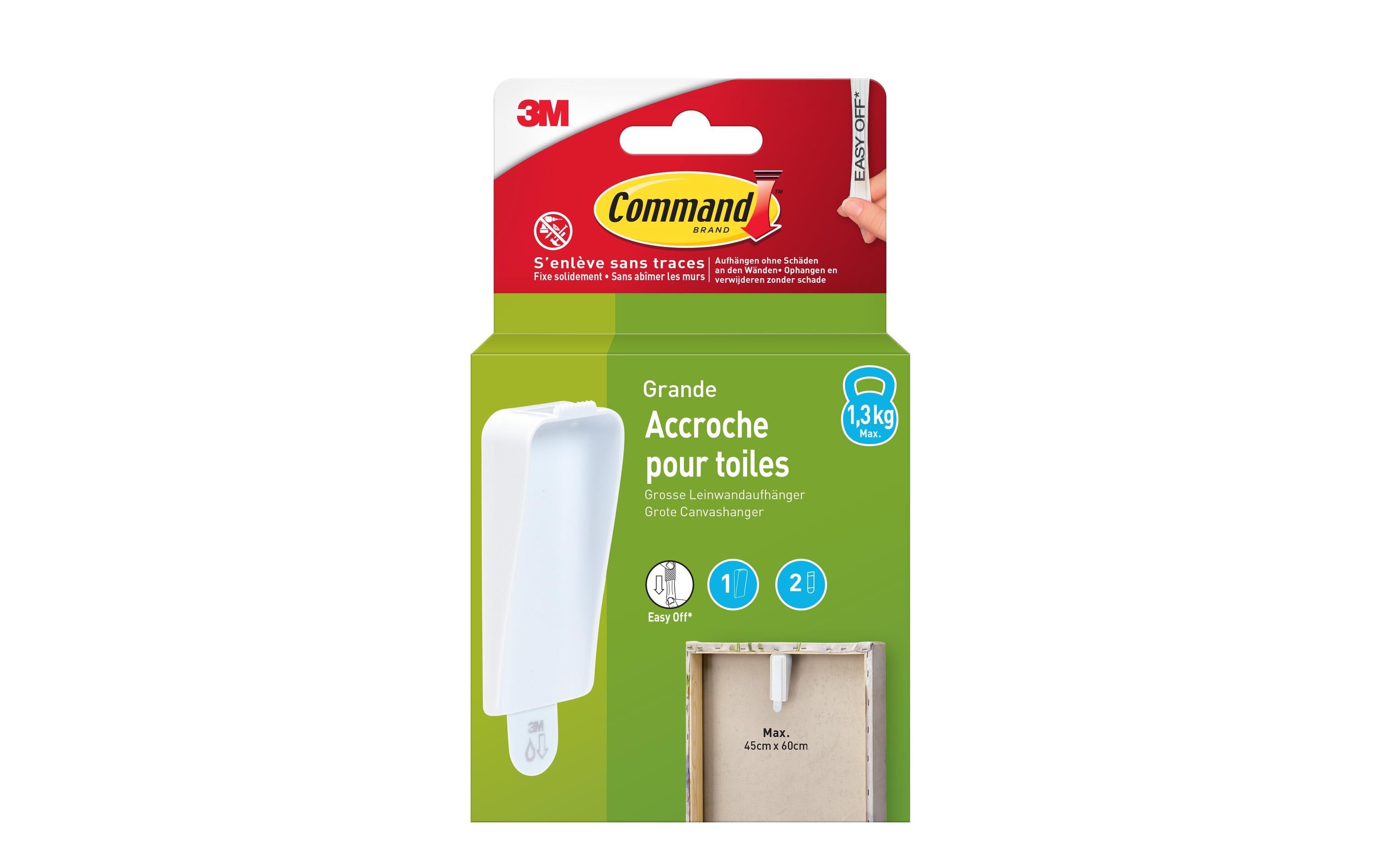 Command Klebehaken 1.3 kg, Weiss