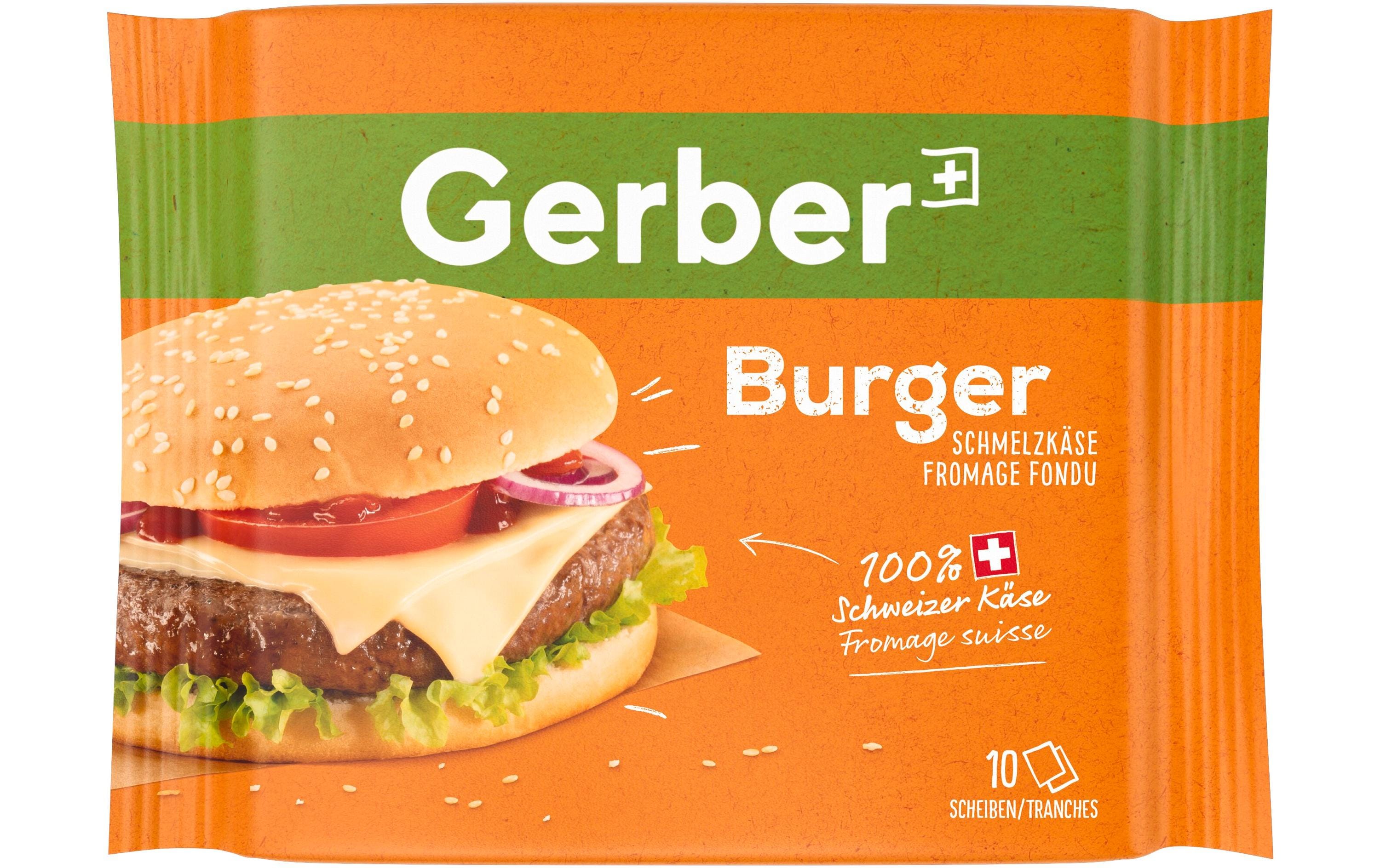Gerber Schmelzkäse Burger Scheiben 200 g