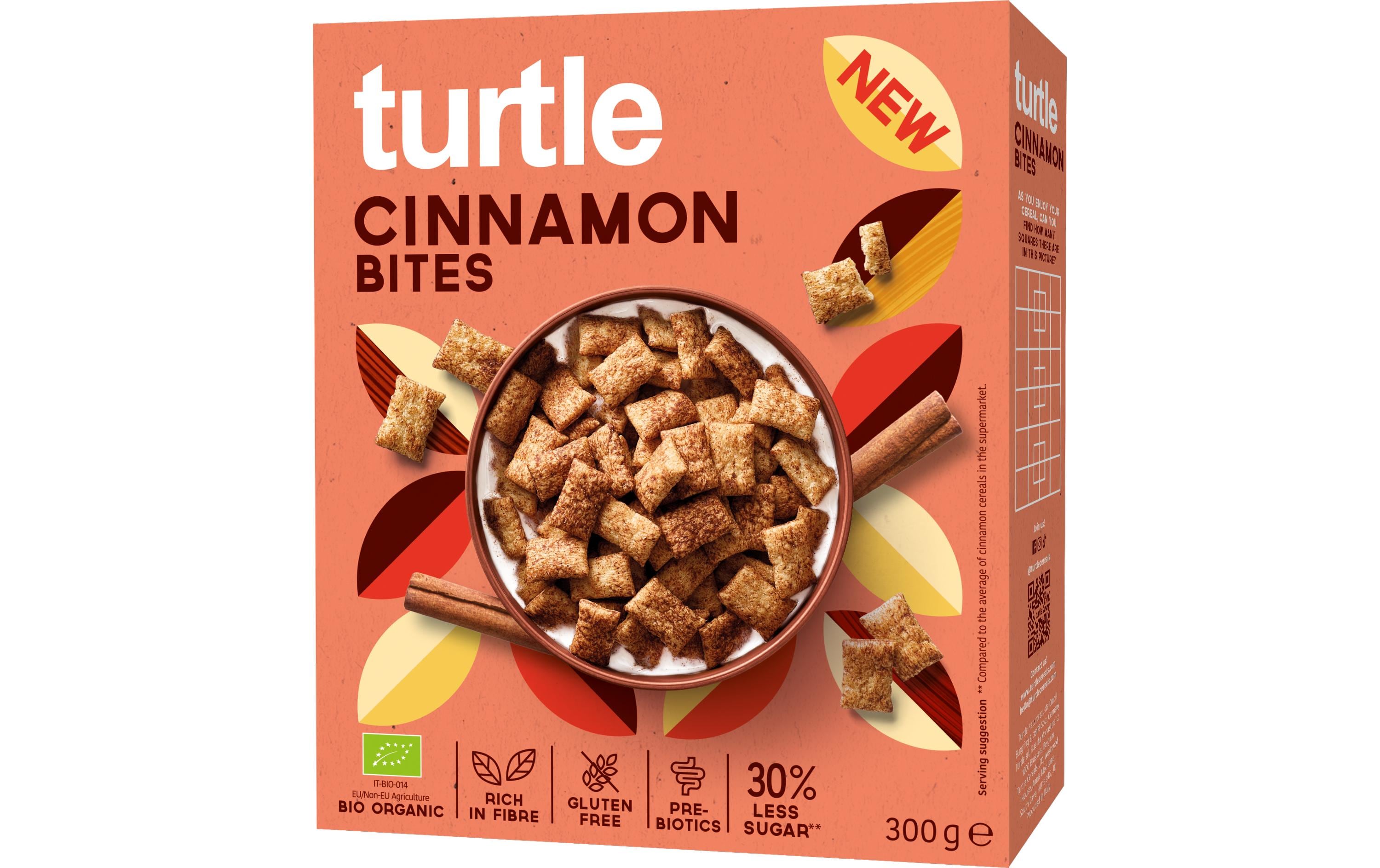 turtle Cinnamon Bites Bio 300 g