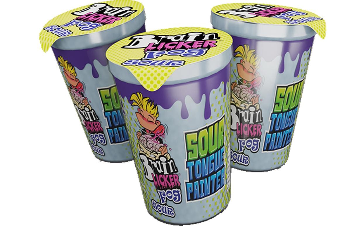 Brain Licker Brain Licker Zuckerwatte sauer 3 x 20 g