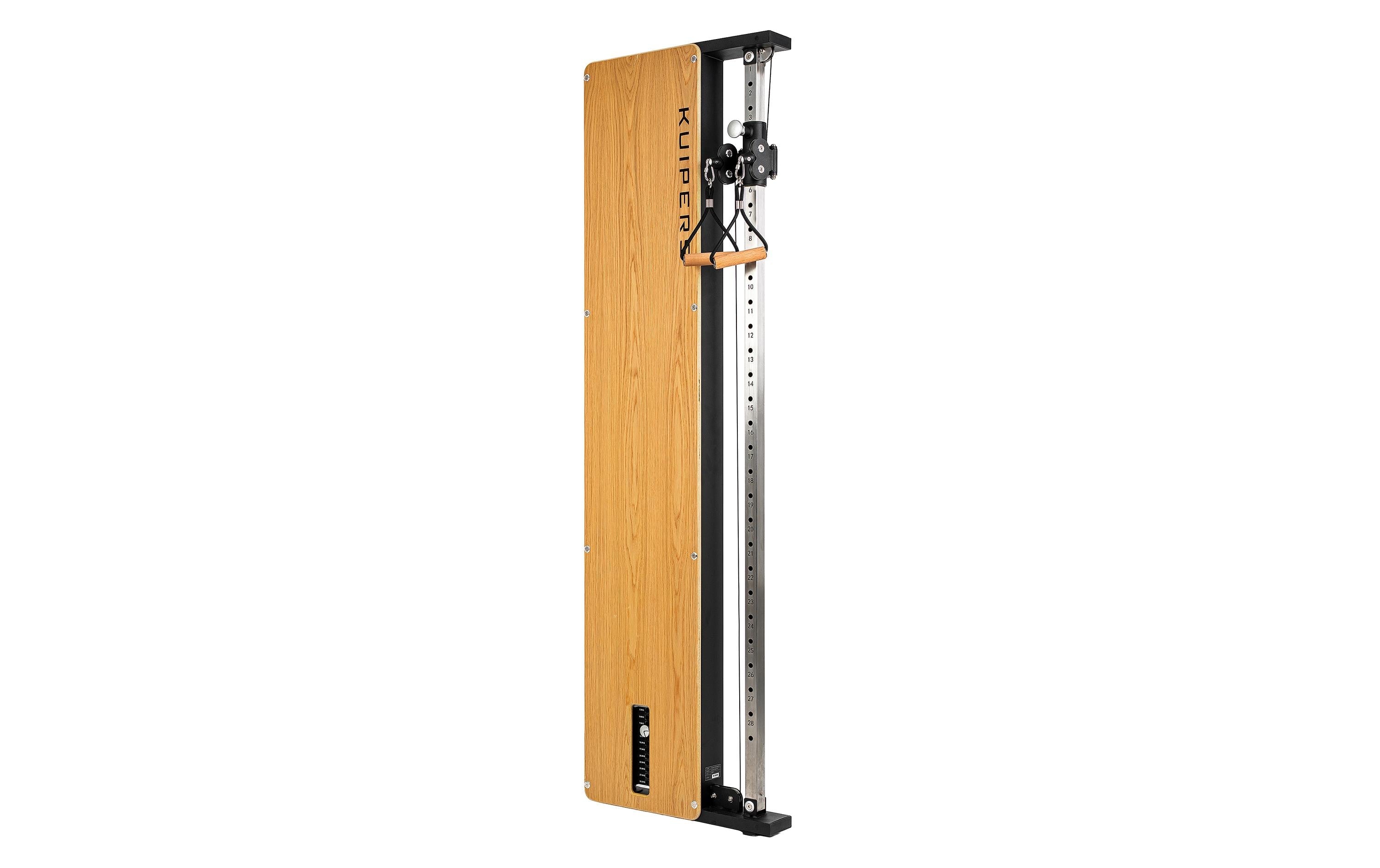 Kuipers Fitness Kraftstation Slim Seilzugturm helle Esche