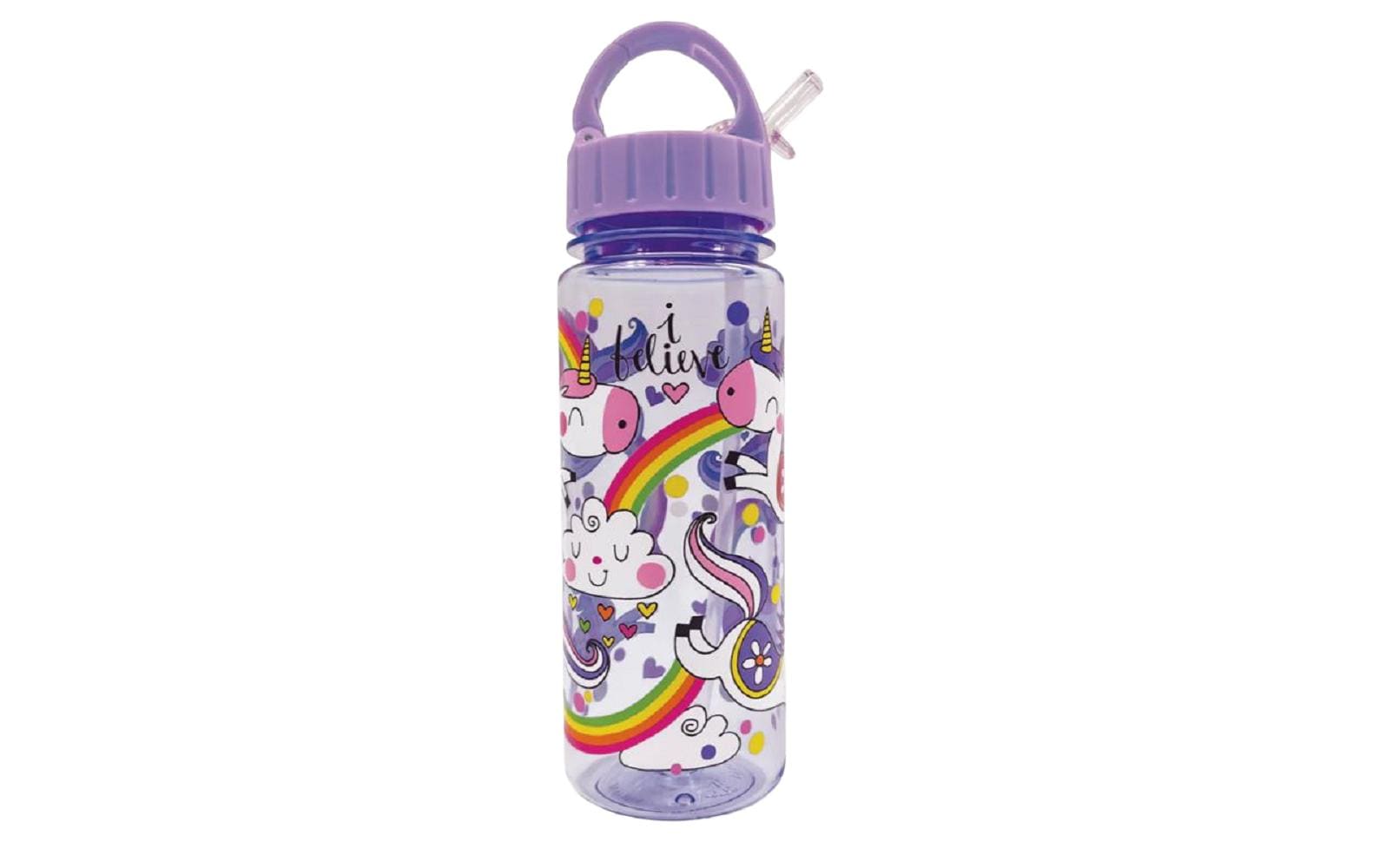 Rachel Ellen Trinkflasche Unicorns & Rainbows 500 ml Lila