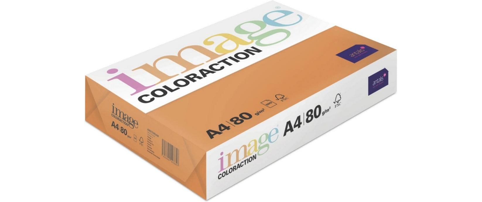 Image Kopierpapier Image Coloraction 80 gm2 A4, Orange, 500 Blatt
