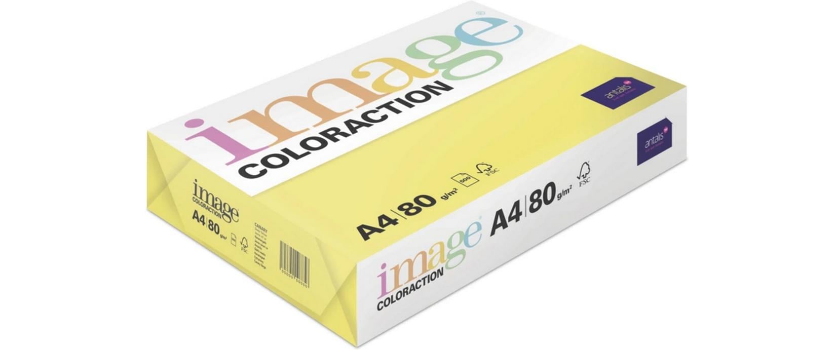 Image Kopierpapier Image Coloraction 80 g/m² A4, Kanariengelb