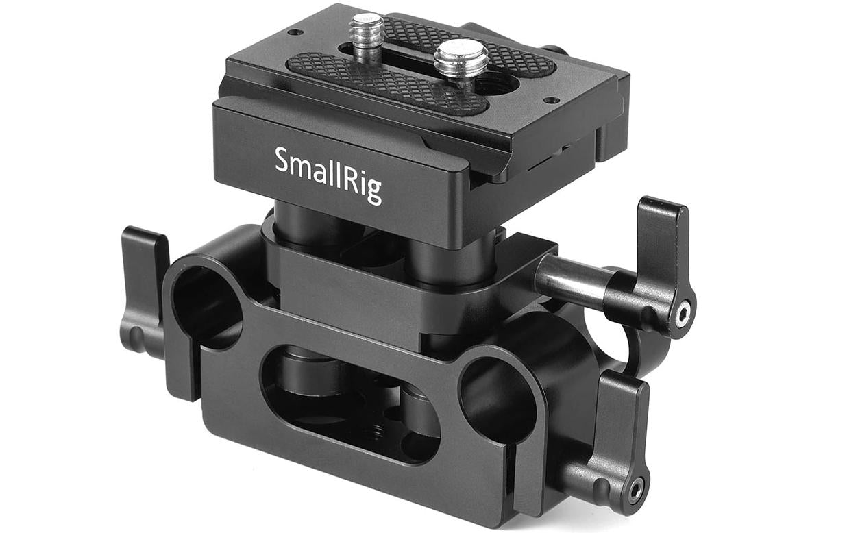 Smallrig Universal 15 mm Schienenstützsystem-Grundplatte