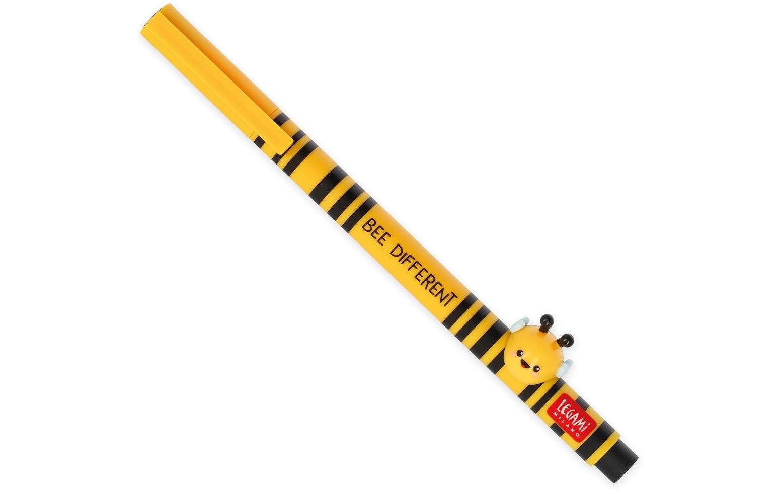 Legami Gelstift Lovely Friends Bee 0.5 mm, Gelb/Schwarz