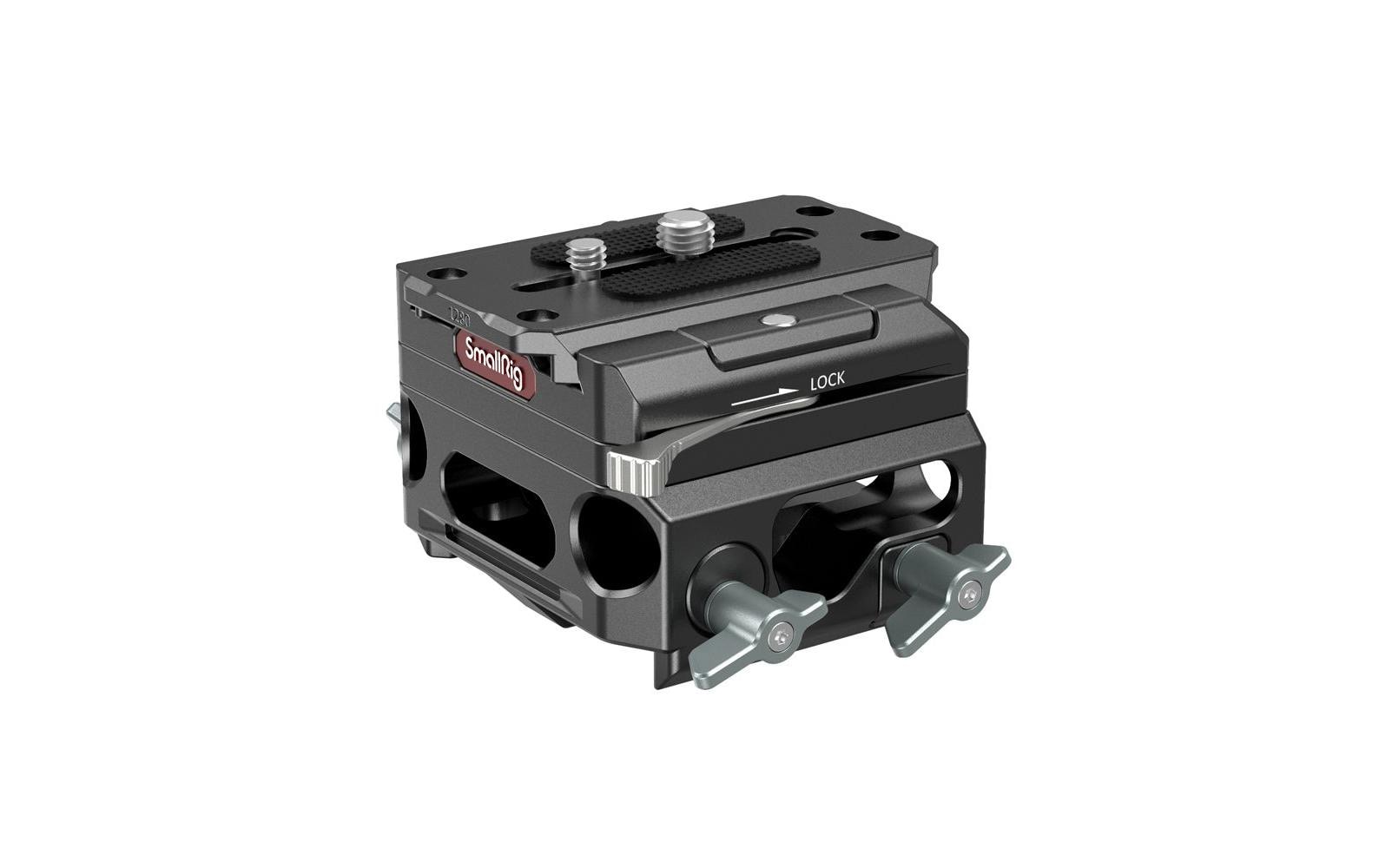 Smallrig Baseplate with Dual 15 mm Rod Clamp