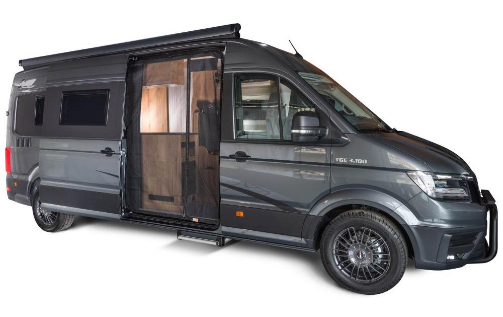 Van Quito Schiebetürenmoskitonetz, fine-mesh für VW, MAN-TGE