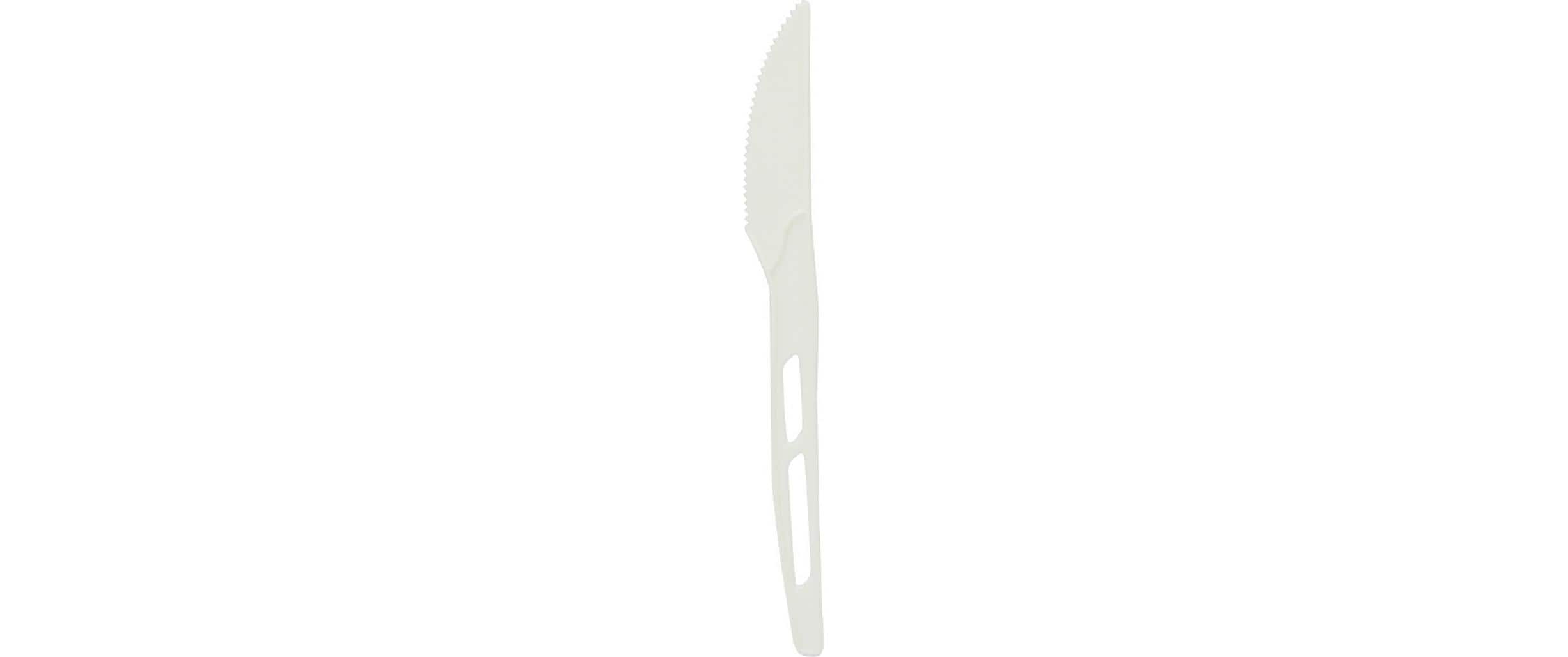 Weita Einweg-Messer 17.0 cm 50 Stück Weiss