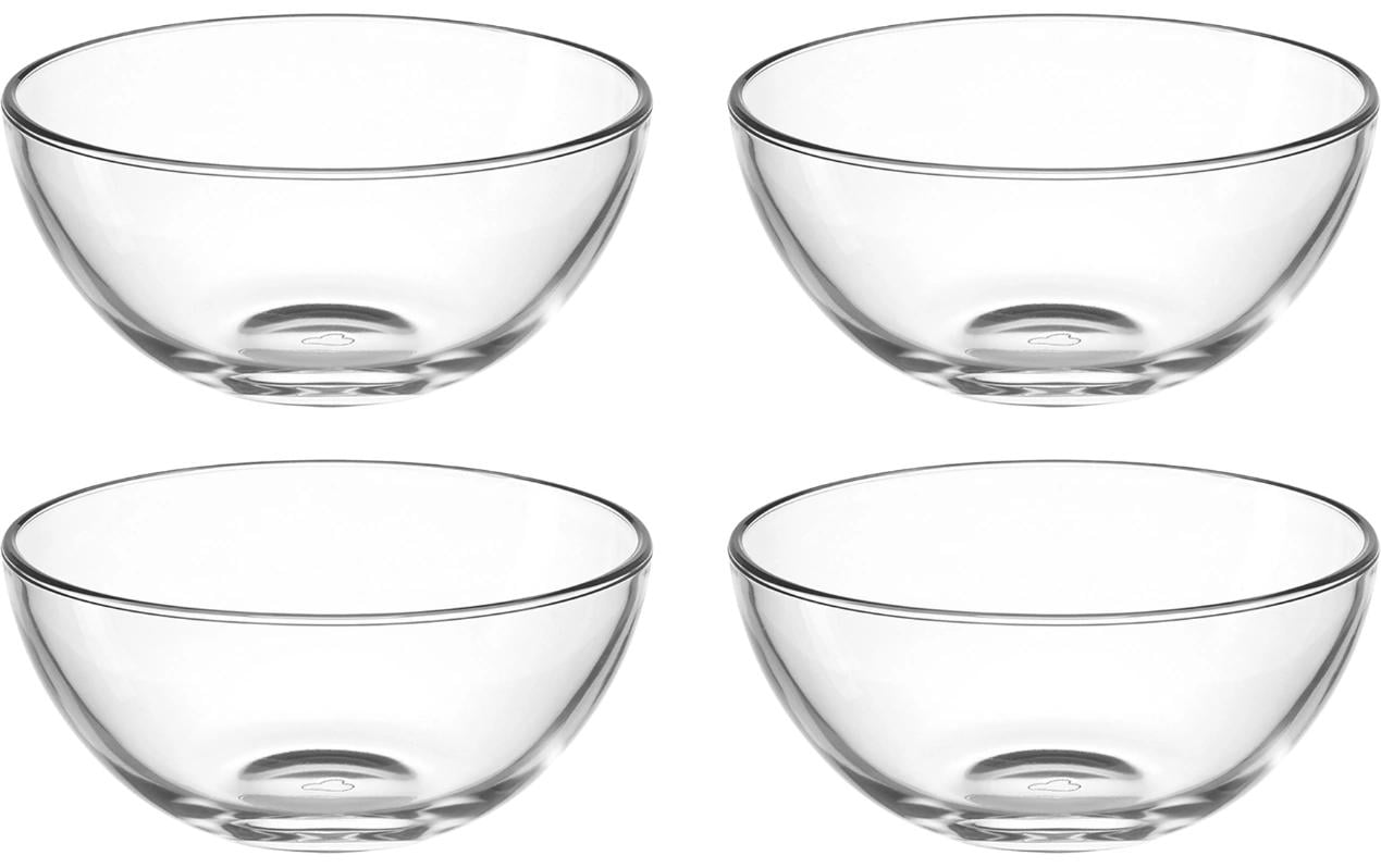 Leonardo Schale Cucina 14 cm, 4 Stück, Transparent